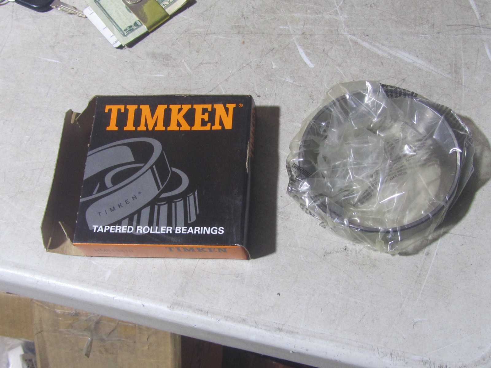 Genuine Timken Tapered Roller Bearing Cup HM813810 USA