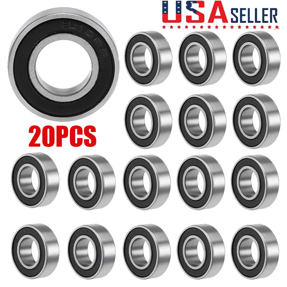 20Pcs 688-2RS Ball Bearings Double Sealed Z2 8mm ID 16mm OD 5mm Thick US