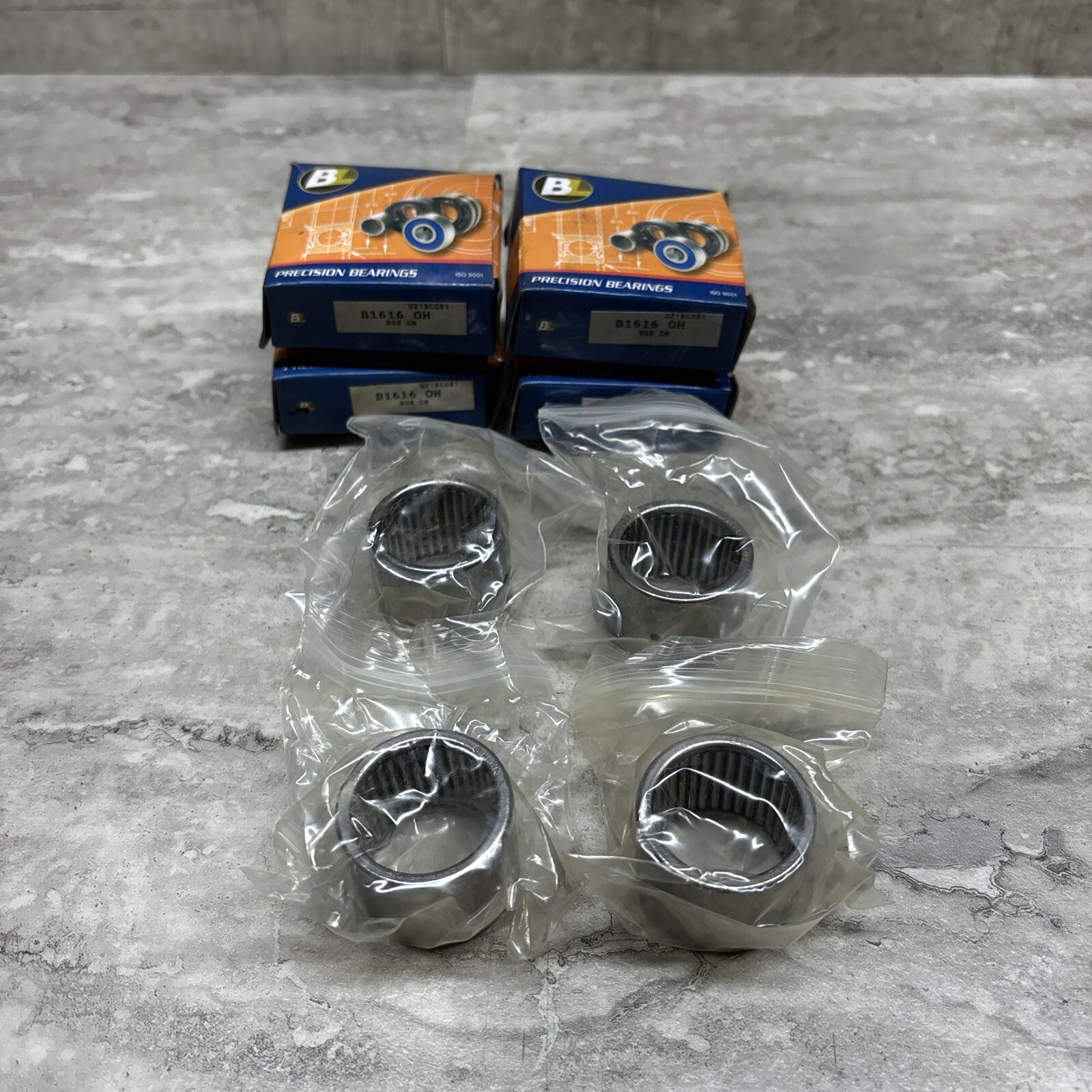 Lot Of 4 BL Bearings B1616 OH Needle Roller Bearing, New