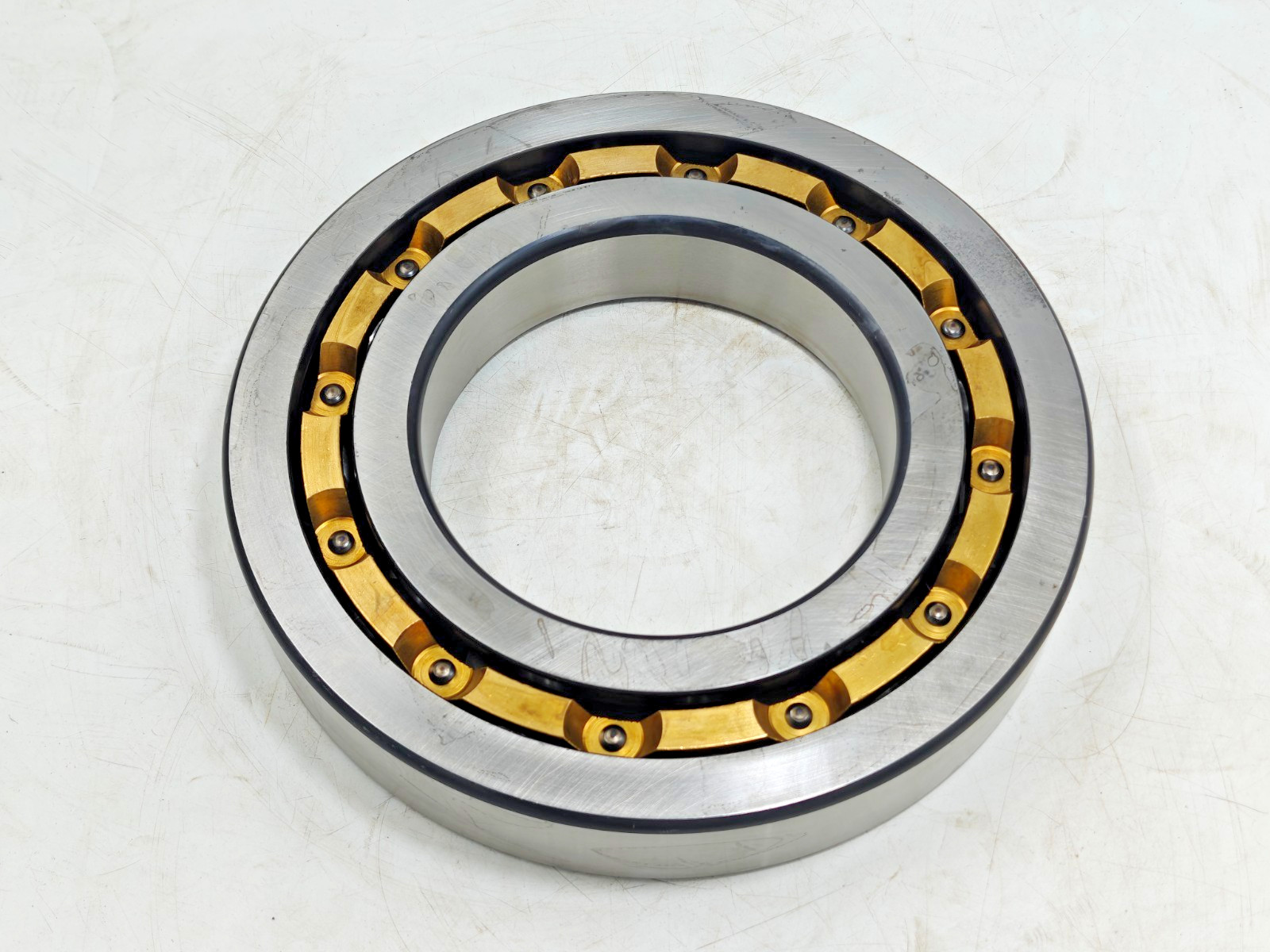 6232M FAG Deep Groove Ball Bearing FAG 6232 M Germany 160 x 290 x 48 mm Brass