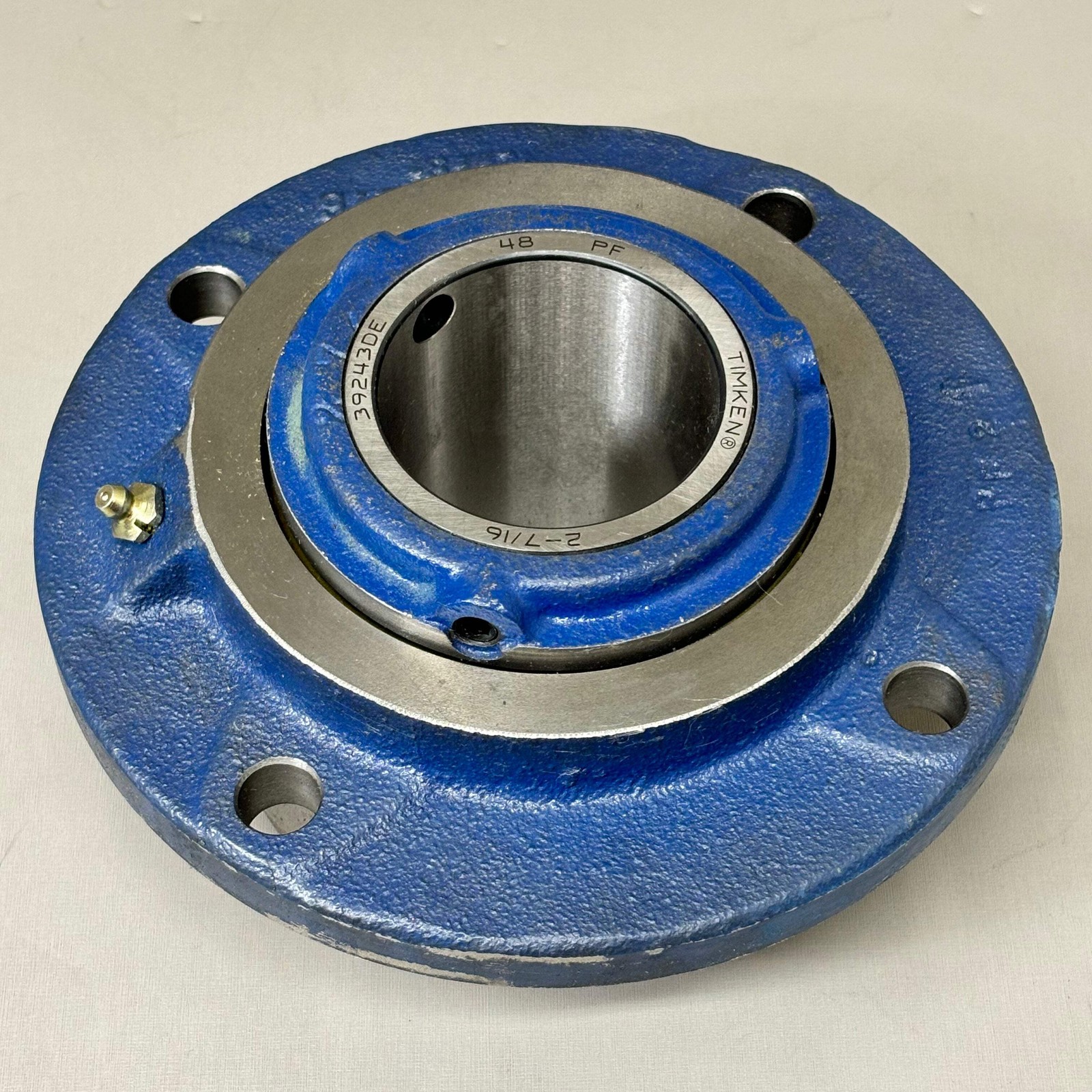 ROYERSFORD Type E Piloted Flange Bearings 2-7/16″ Non-Expansion Blue 20-06-0207