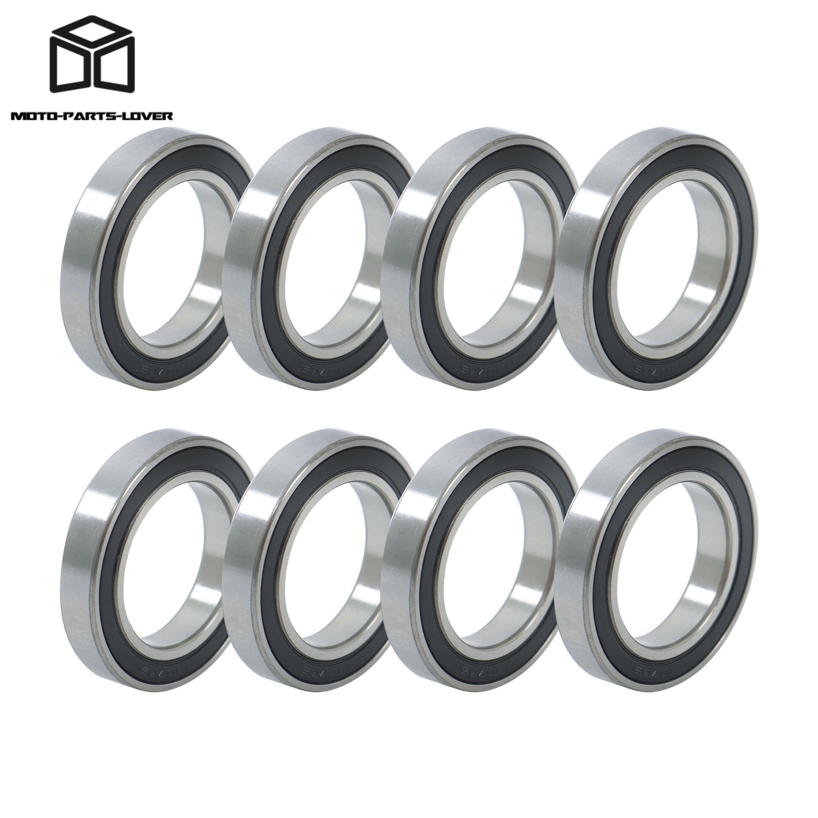35x55x10mm 6907-2RS Bearings 10pcs Double Rubber Sealed