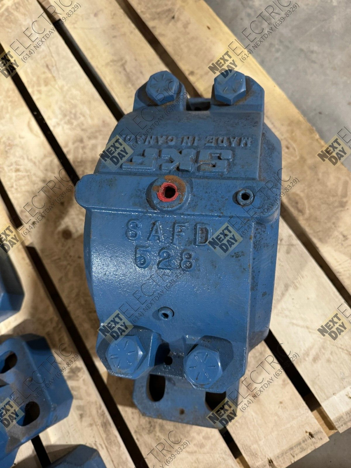 SKF, SAFD 528, Bearing Housing Pillow Block Iron Housing Split Plummer