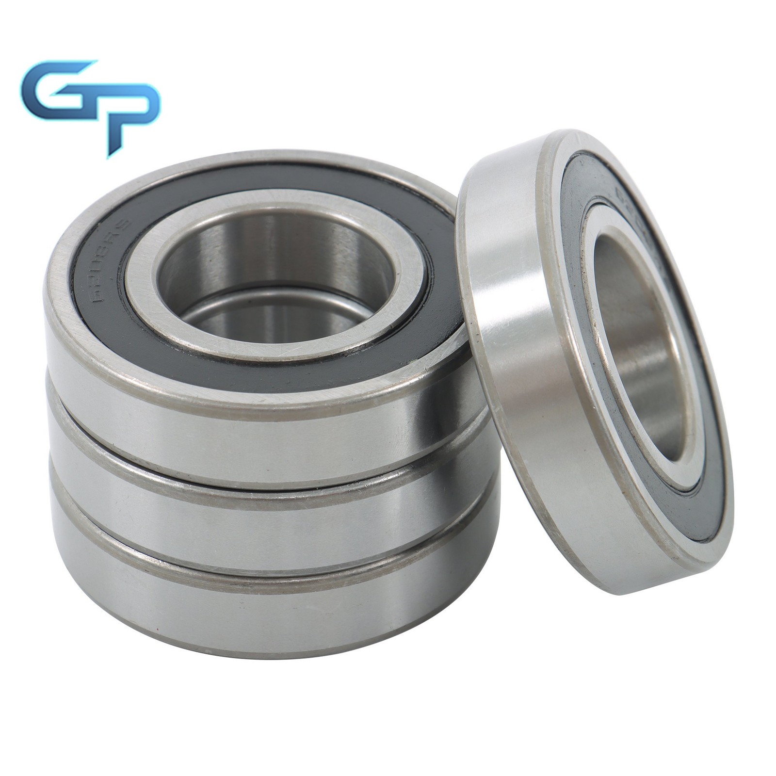 6208-2RS Ball Bearings 4pcs Set 40x80x18mm Double Sealed