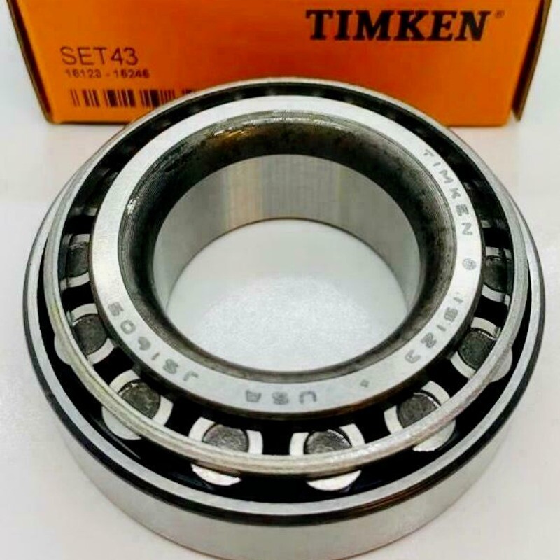 TIMKEN SET 43 15123 15245 1-1/4″ TAPERED ROLLER BEARING USA New & Free Shipping