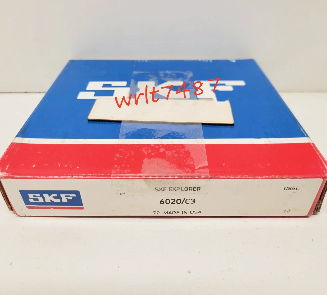 NEW SKF 6020/C3 single row deep groove ball bearing 1PCS #NN