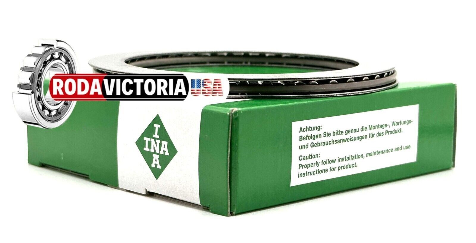 INA AXK80105 + AS80105 Needle Roller Thrust Bearing and Washers 80x105x6mm