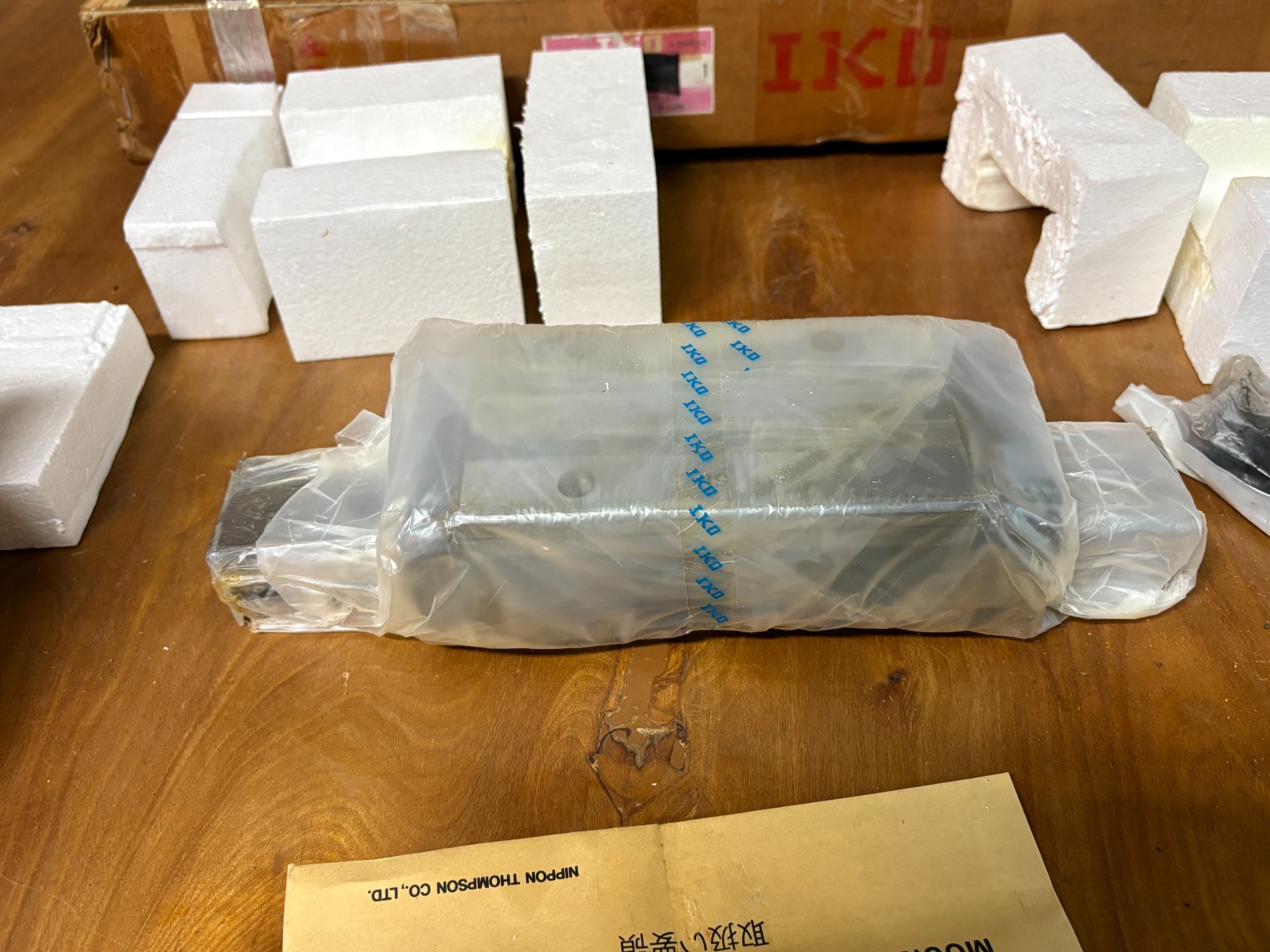 IKO Rail Bearing Assembly Linear Way LWHDG45C1R315BHS / DF-SPLJS1 with rail