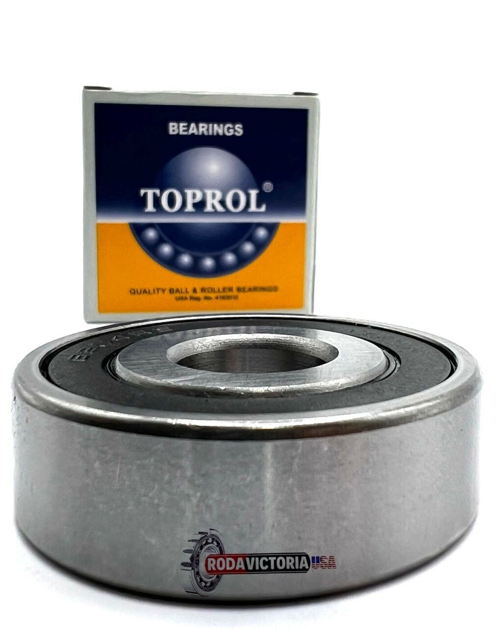 TOPROL 6204-5/8-2RS Deep Groove Ball Bearings 5/8-inch Inner Dia 47mm OD 14mm