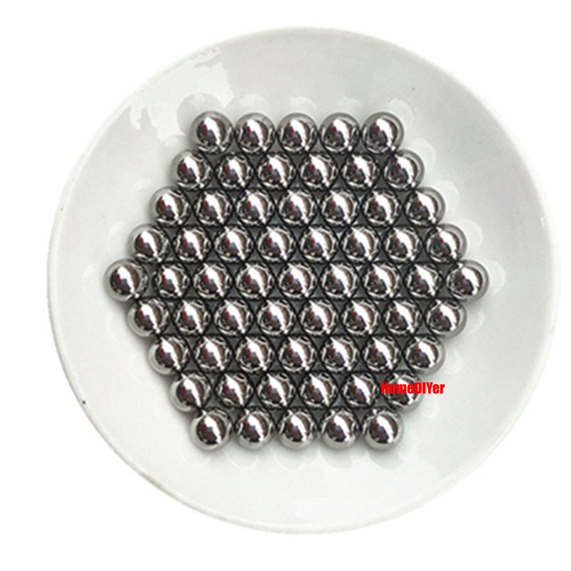 Dia 5.46mm-8.1mm G100 High-Precision Bearing Steel Balls Solid Smooth Metal Ball