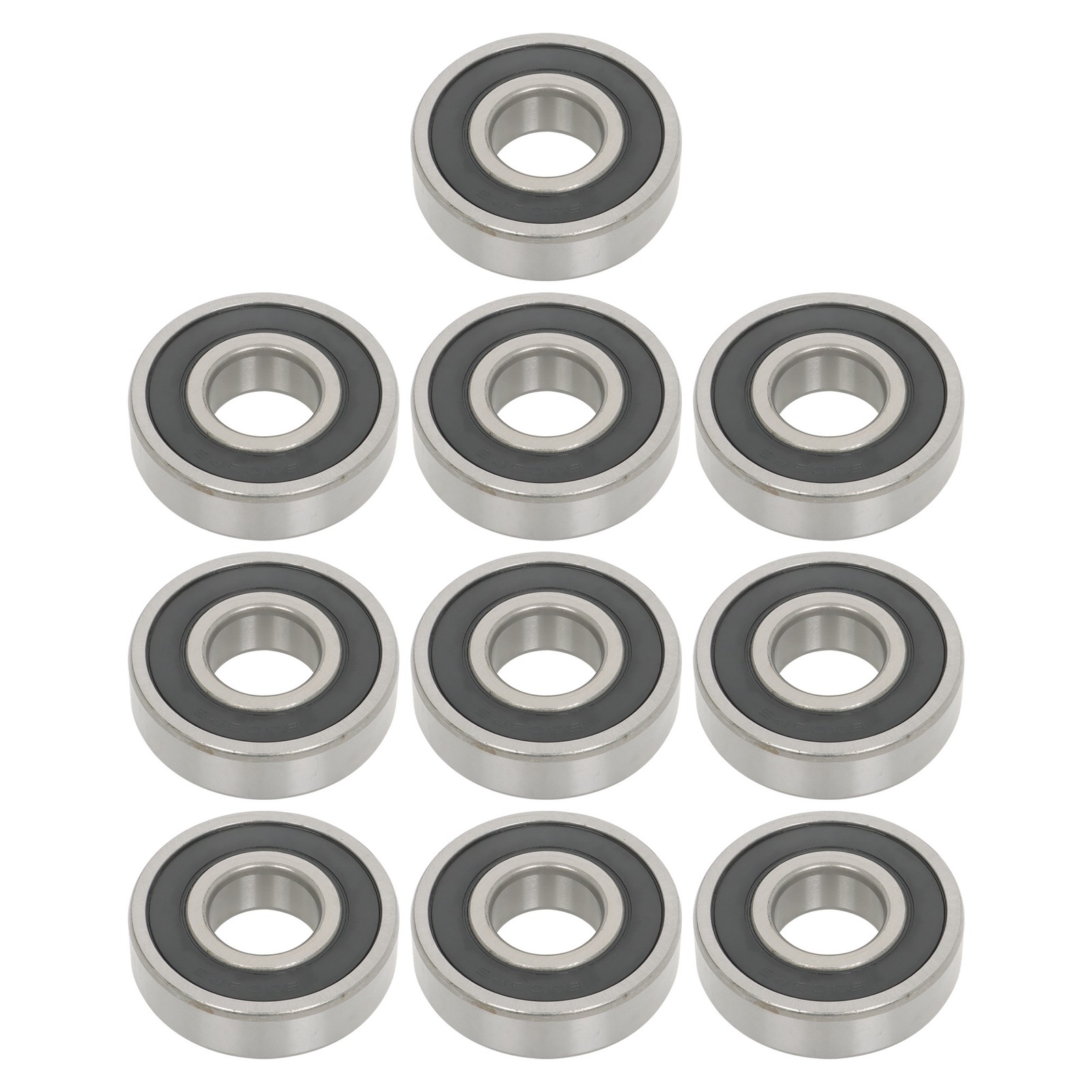 10 Pcs 6305 2RS C3 Bearing 25x62x17mm Premium Quality Double Rubber Sealed