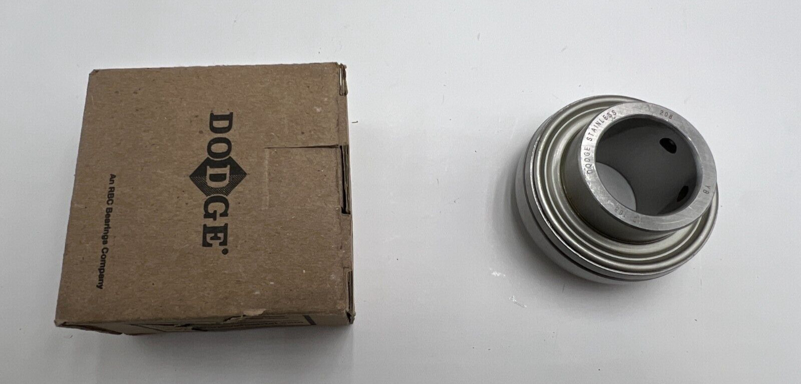 127824 INS-SCEZ-108-SS Dodge Ball Bearing Insert 1-1/2″ Silver 07787120