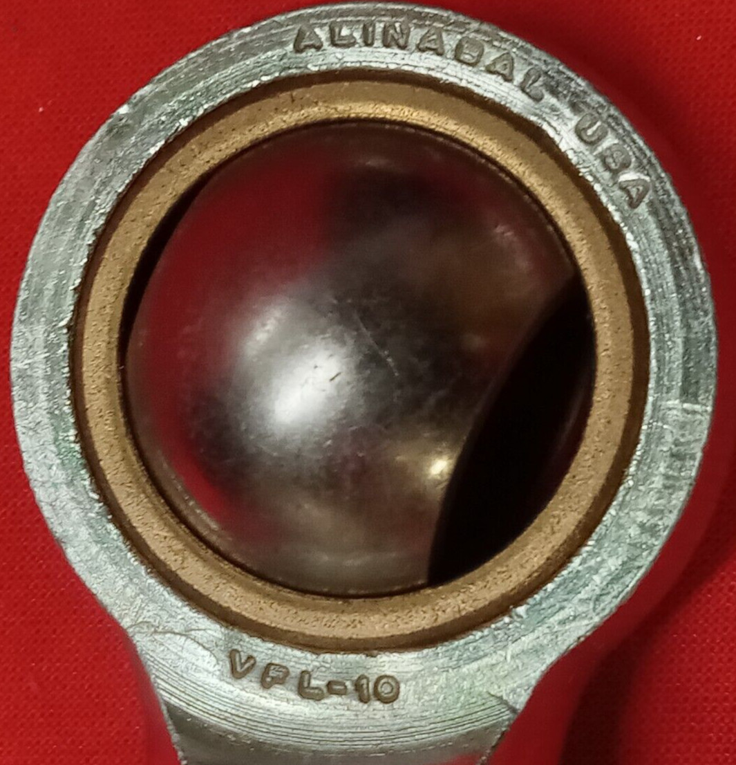 ALINABAL 3/8″ FEMALE ROD END BEARING STEEL MATERIAL VFL-10 *LOT OF 2*