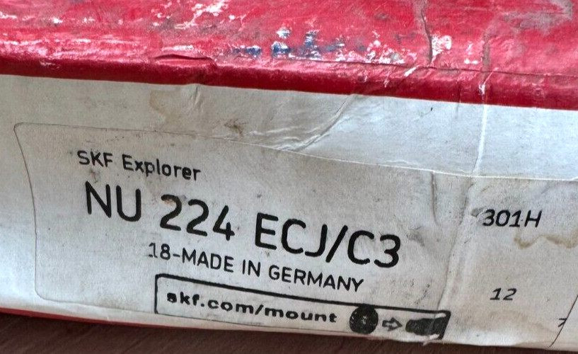 SKF NU224 ECJ/C3 GERMANY SKF EXPLORER 210H