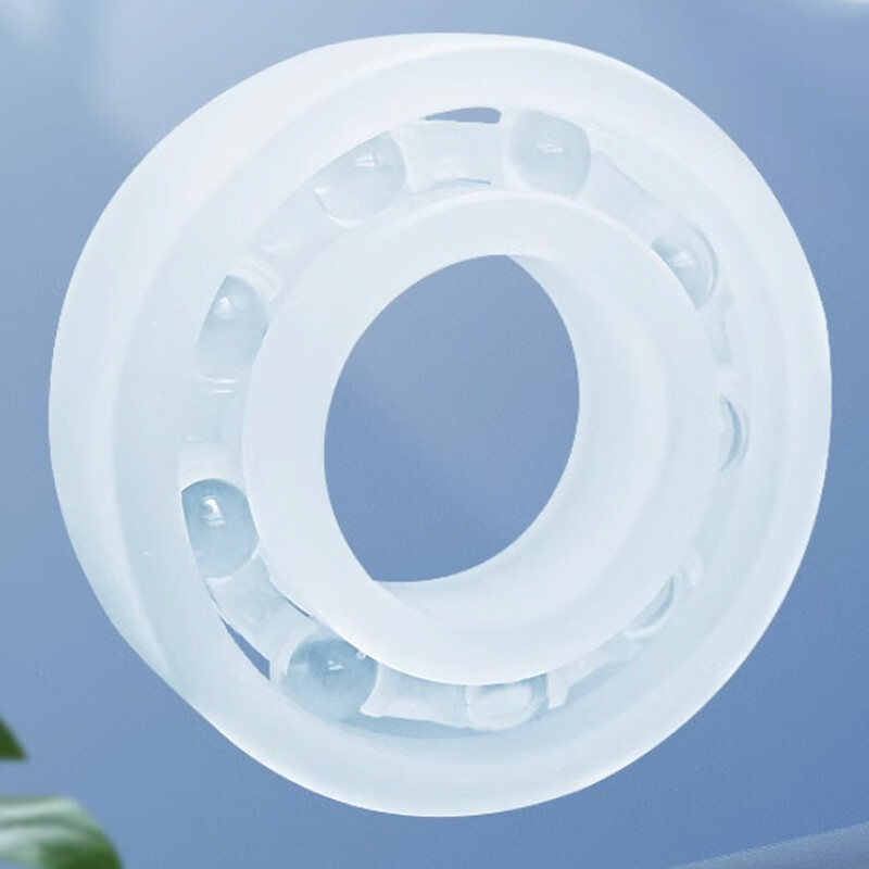 PP Plastic Ball Bearing ID 6-40mm Polypropylene Corrosion Resistance Waterproof