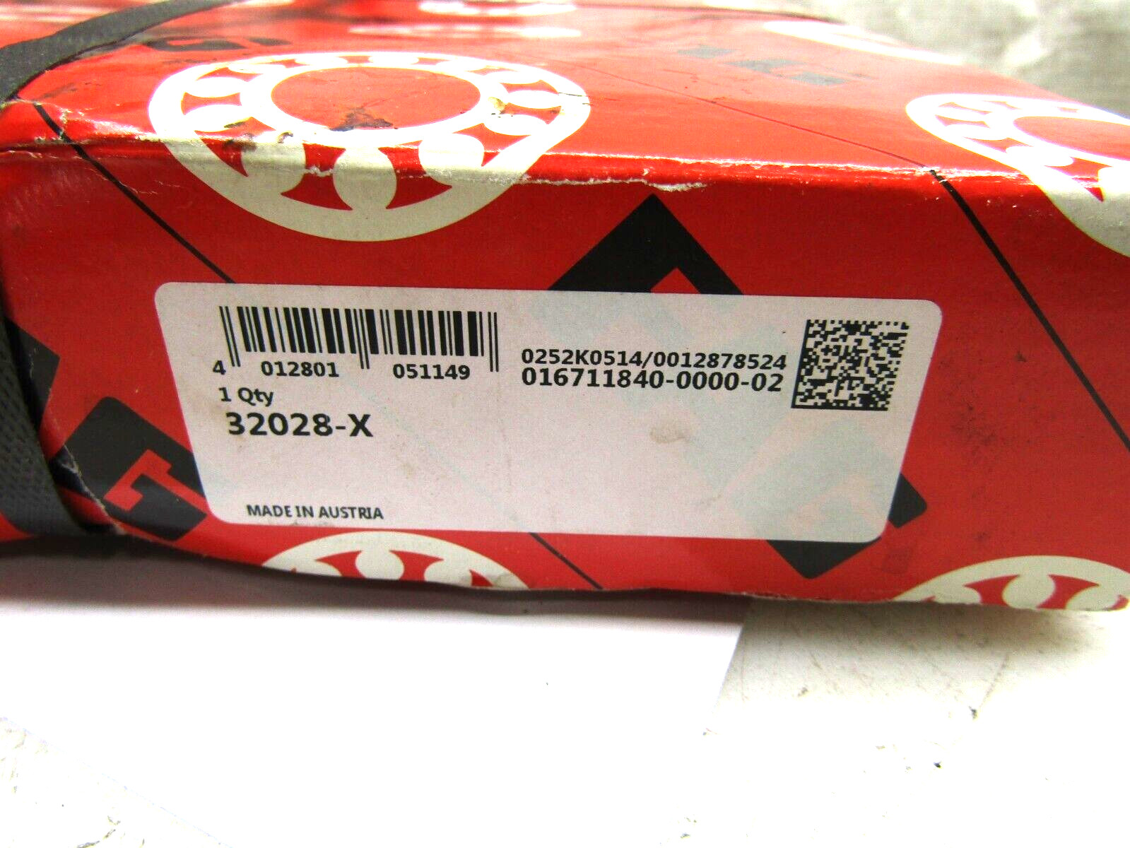 FAG 32028 X Tapered Roller Bearing Cup + Cone