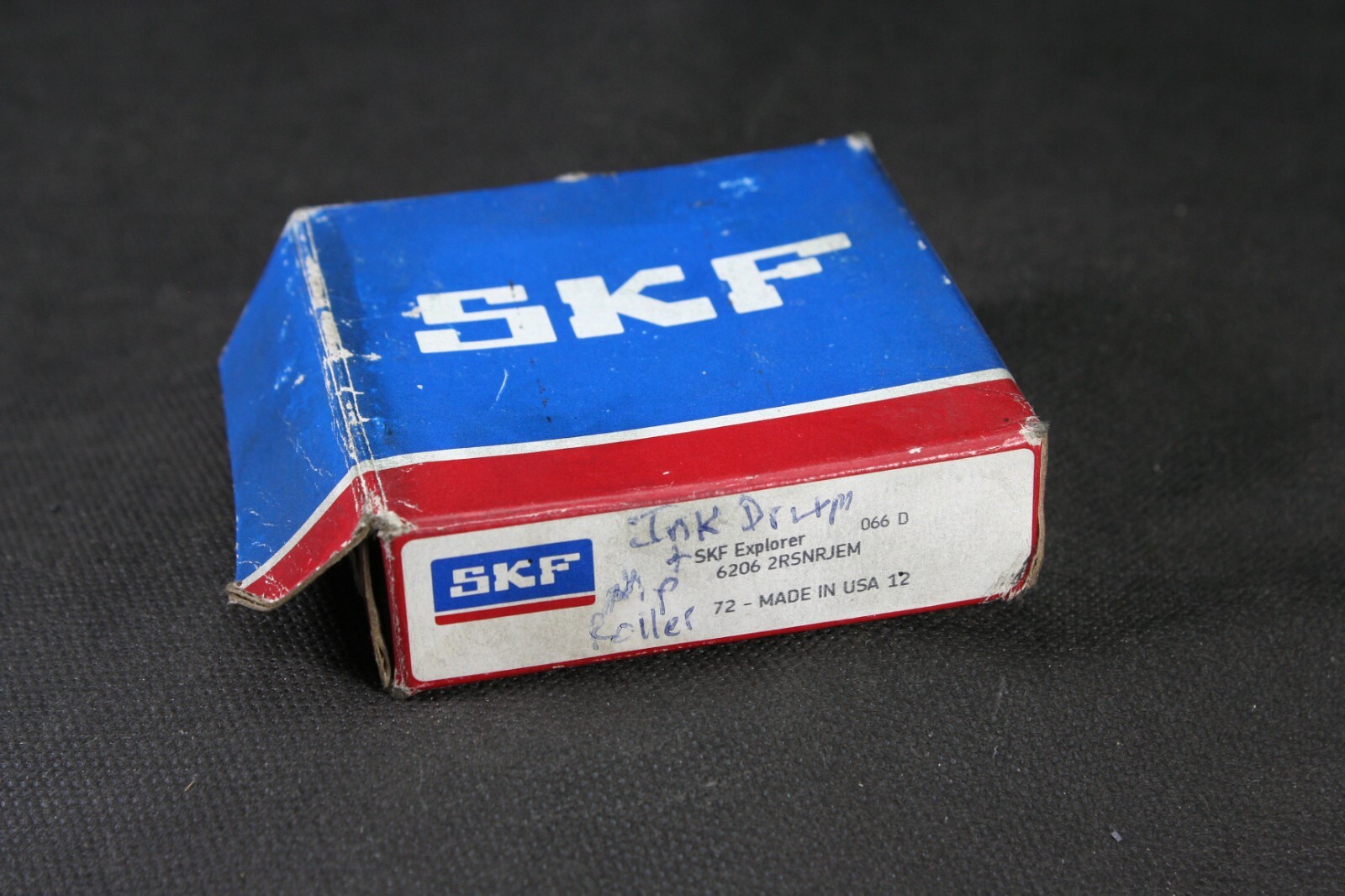 ONE (1) SKF 6206 2RS1NRJEM Deep Groove Bearing 30 MM ID USA NEW