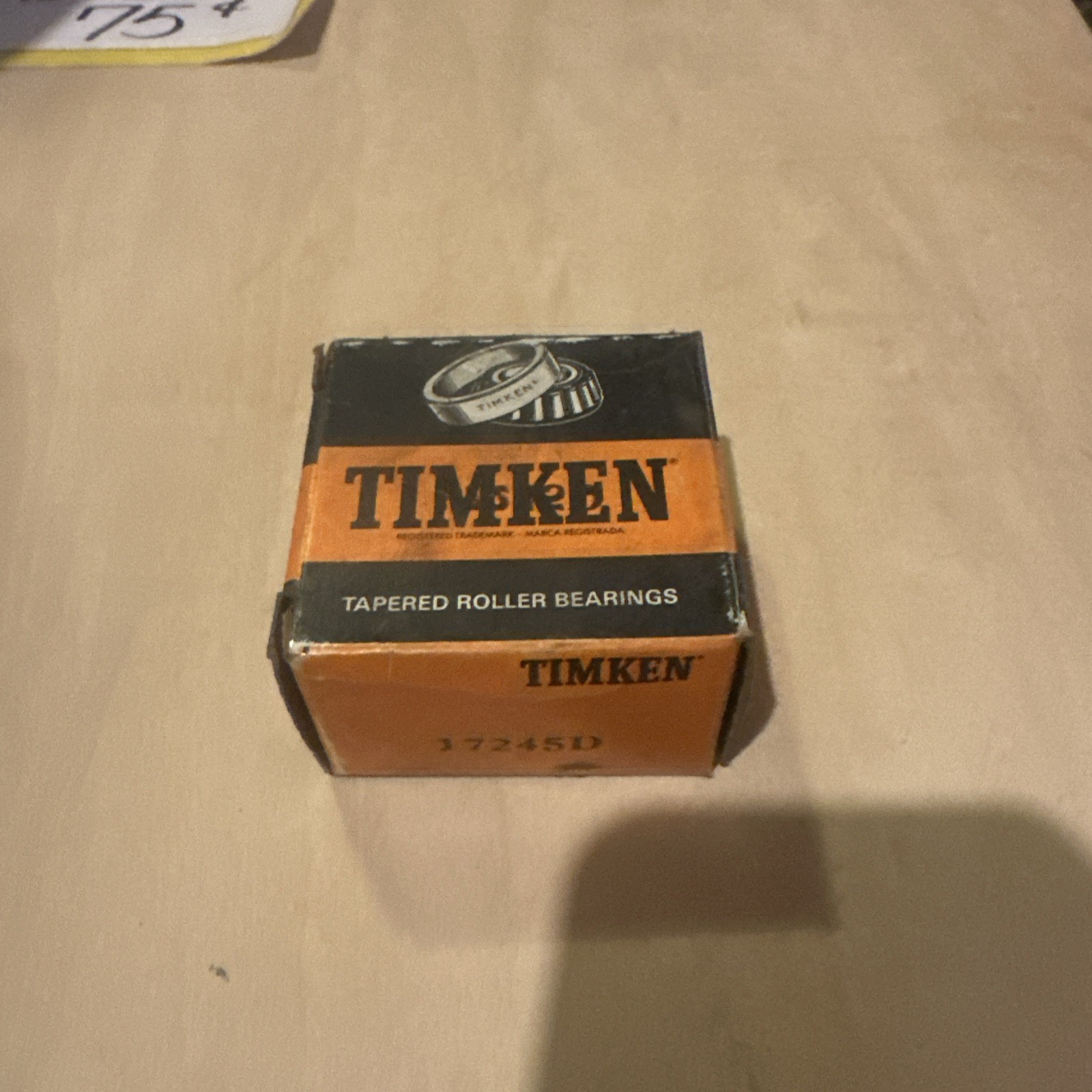 Timken 17245D Double Taper Bearing Cup/Race 2-7/16″ OD 1-7/16″ W 17245-D USA
