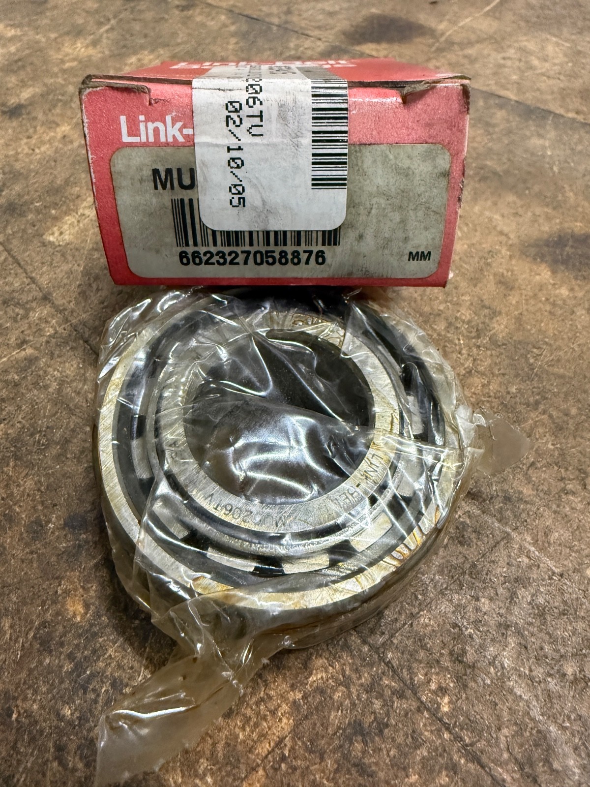 Link-Belt Cylindrical Roller Bearing MU5206TV (NEW)