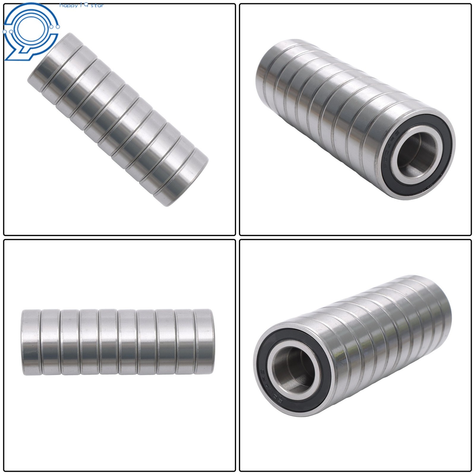 20x42x12mm Ball Bearing 6004 2RS C3 10 Pieces Premium Rubber Sealed Bearings