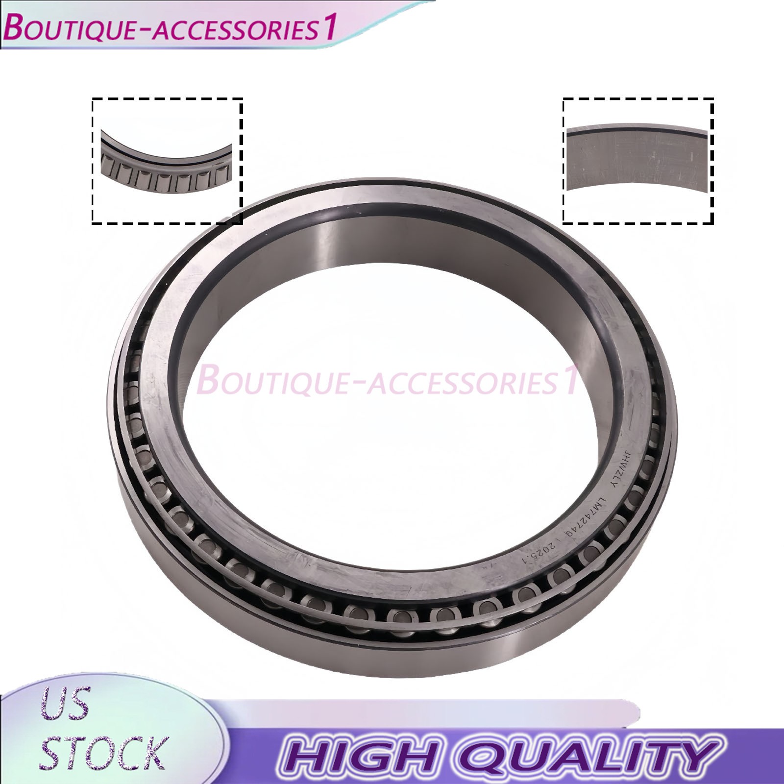 Tapered Roller Bearing Set Fits LM742749 LM742710 Cup and Cone 1-PC 1-Piece