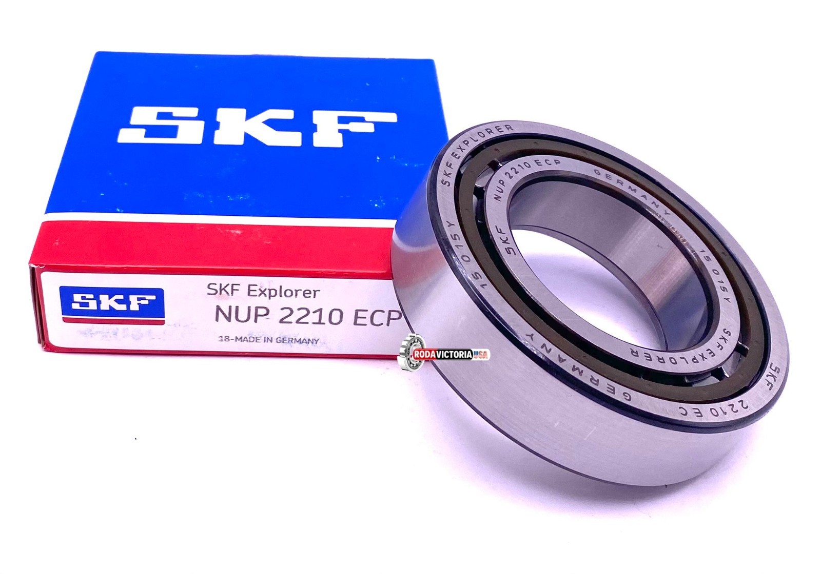 SKF Germany NUP2210 ECP Cylindrical Roller Bearing 50x90x23 mm