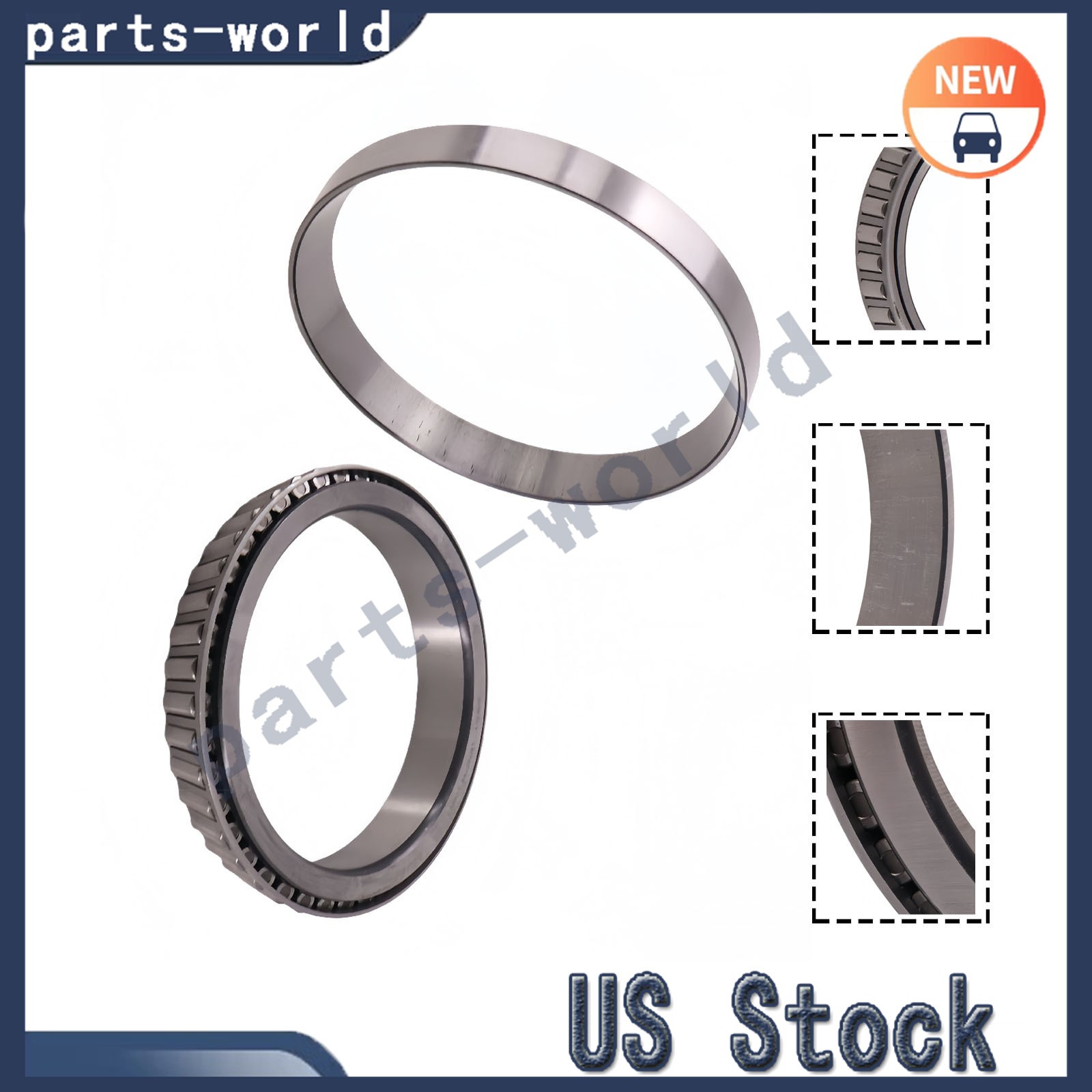 For LM742749 and LM742710 New Tapered Roller Bearing Set Cup and Cone NEW