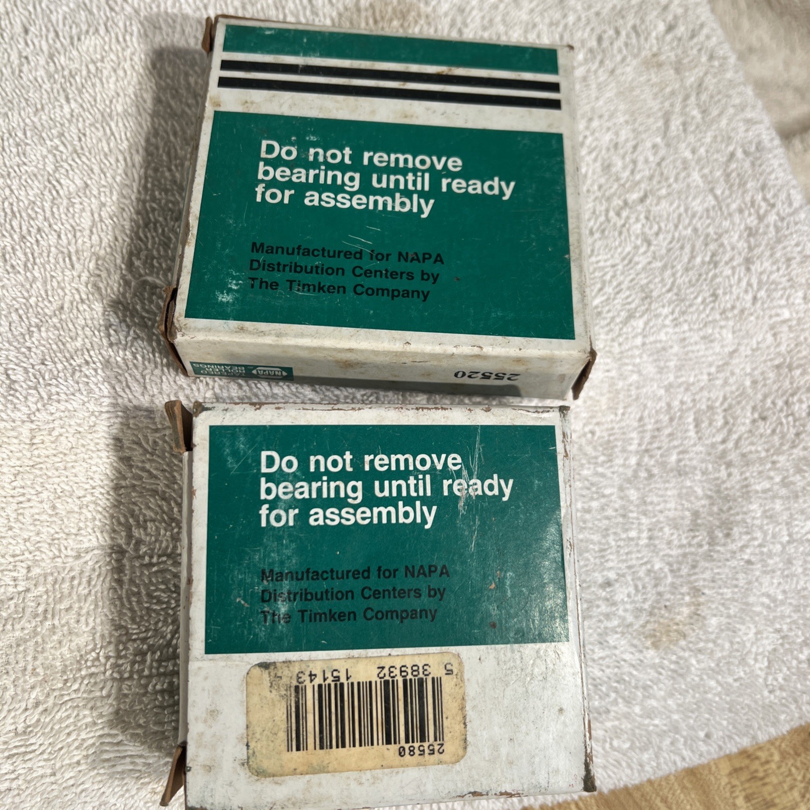 NAPA 25580/25520 Tapered Roller Bearings & Cup NIB