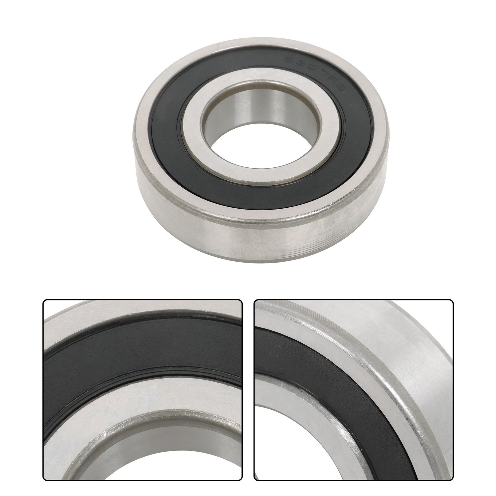 6307-2RS Bearings 2 Pack 35x80x21mm Premium Rubber Seal Low Noise