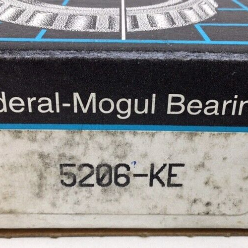 Federal Mogul/BCA 5206-KE Angular Contact Ball Bearing 30 ID X 62 OD x 0.9375in