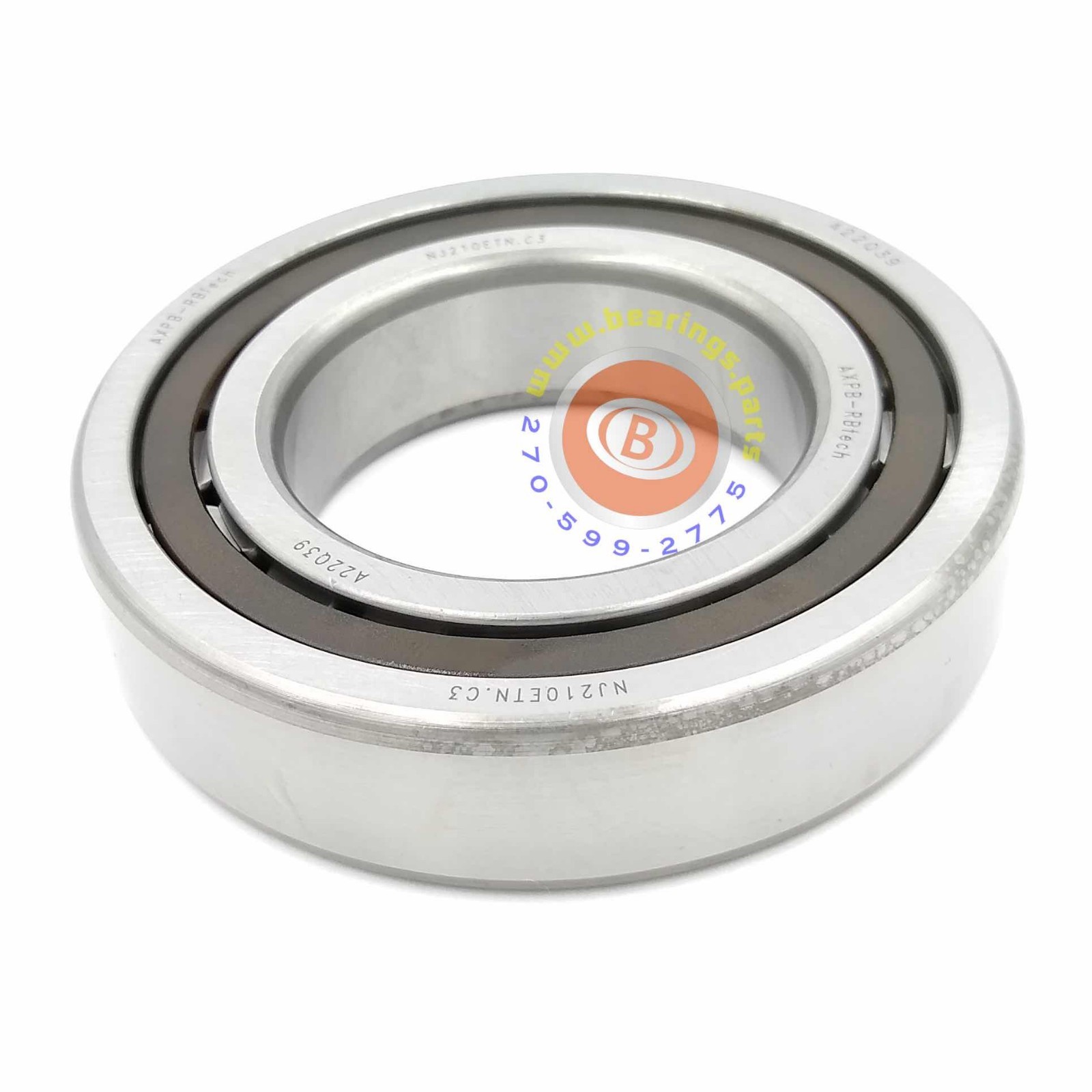 AXPB/RBTech Cylindrical Roller Bearing NJ210ET C3