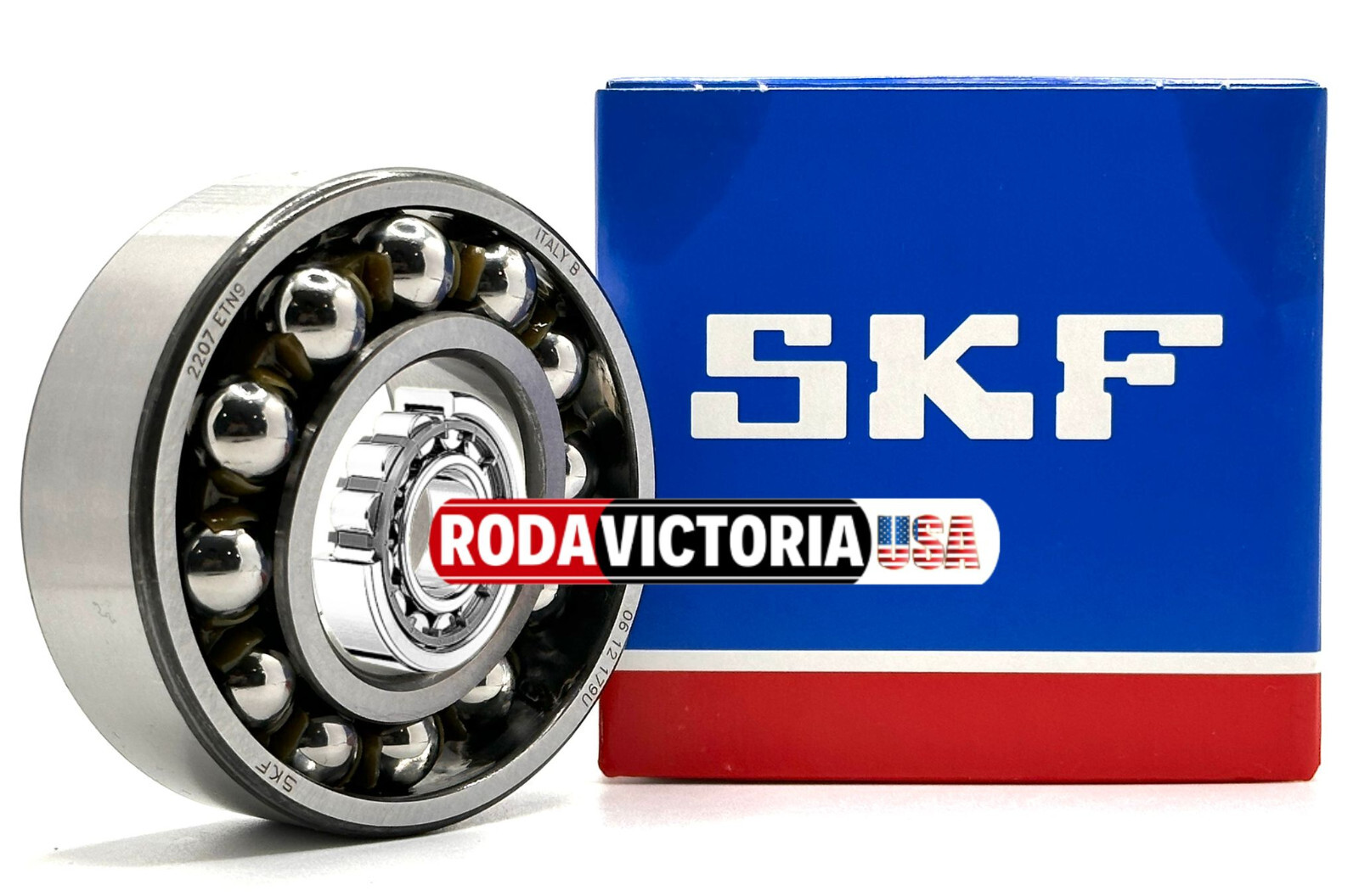 SKF 2207 ETN9 SELF ALIGNING DOUBLE ROW BALL BEARING 35x72x23mm