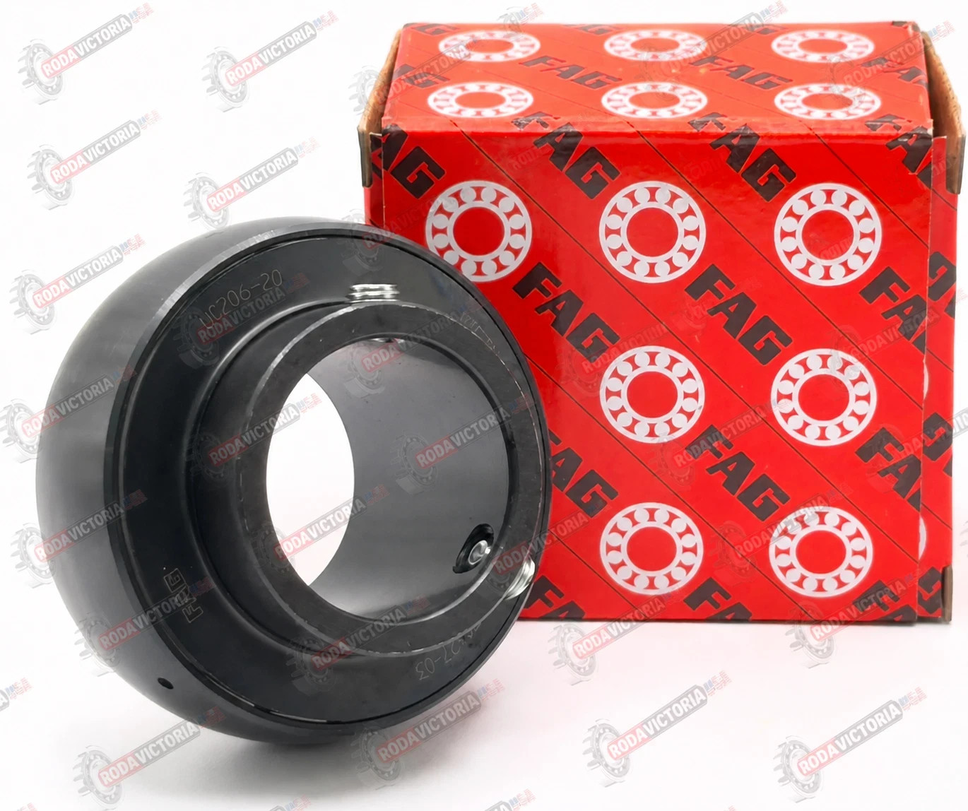 FAG UC206-20 Insert Ball Bearing YAR206-104-2F 1-1/4″ ID 31.75x62x38.1 mm