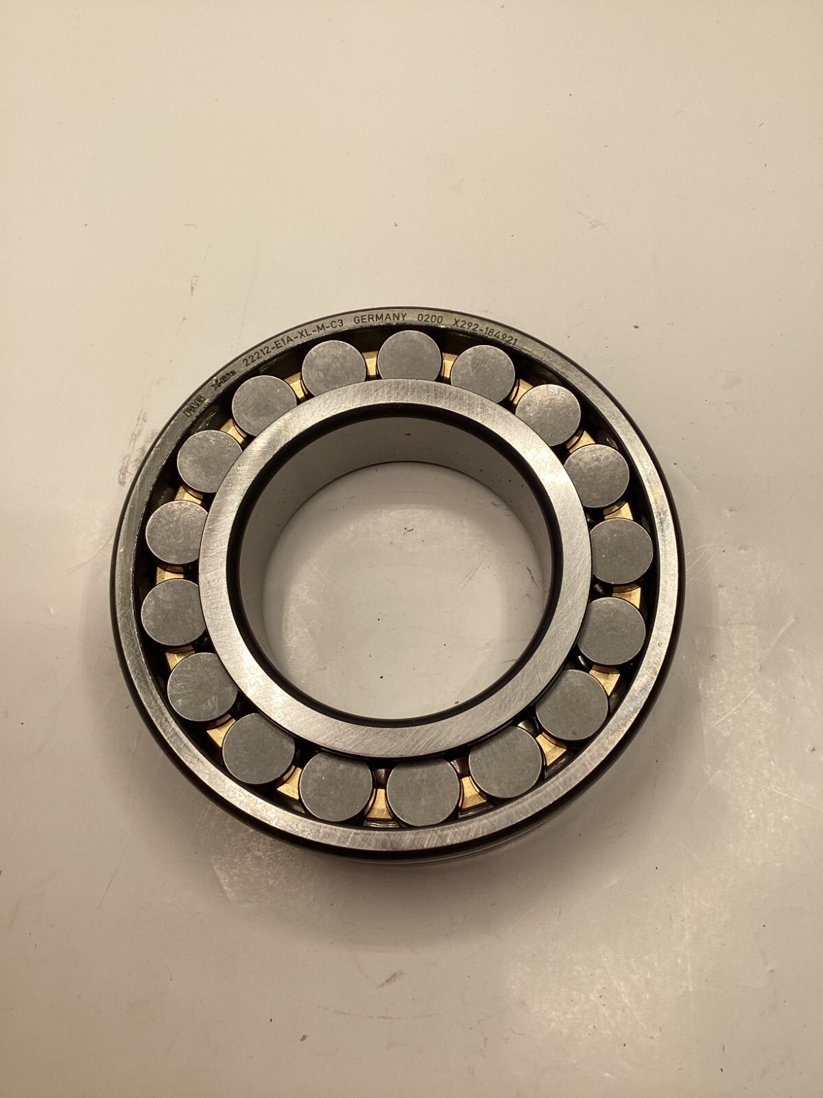 FAG 22212-E1A-XL-M-C3 SPHERICAL ROLLER BEARING 0200 X292-184921, BRASS, SILVER