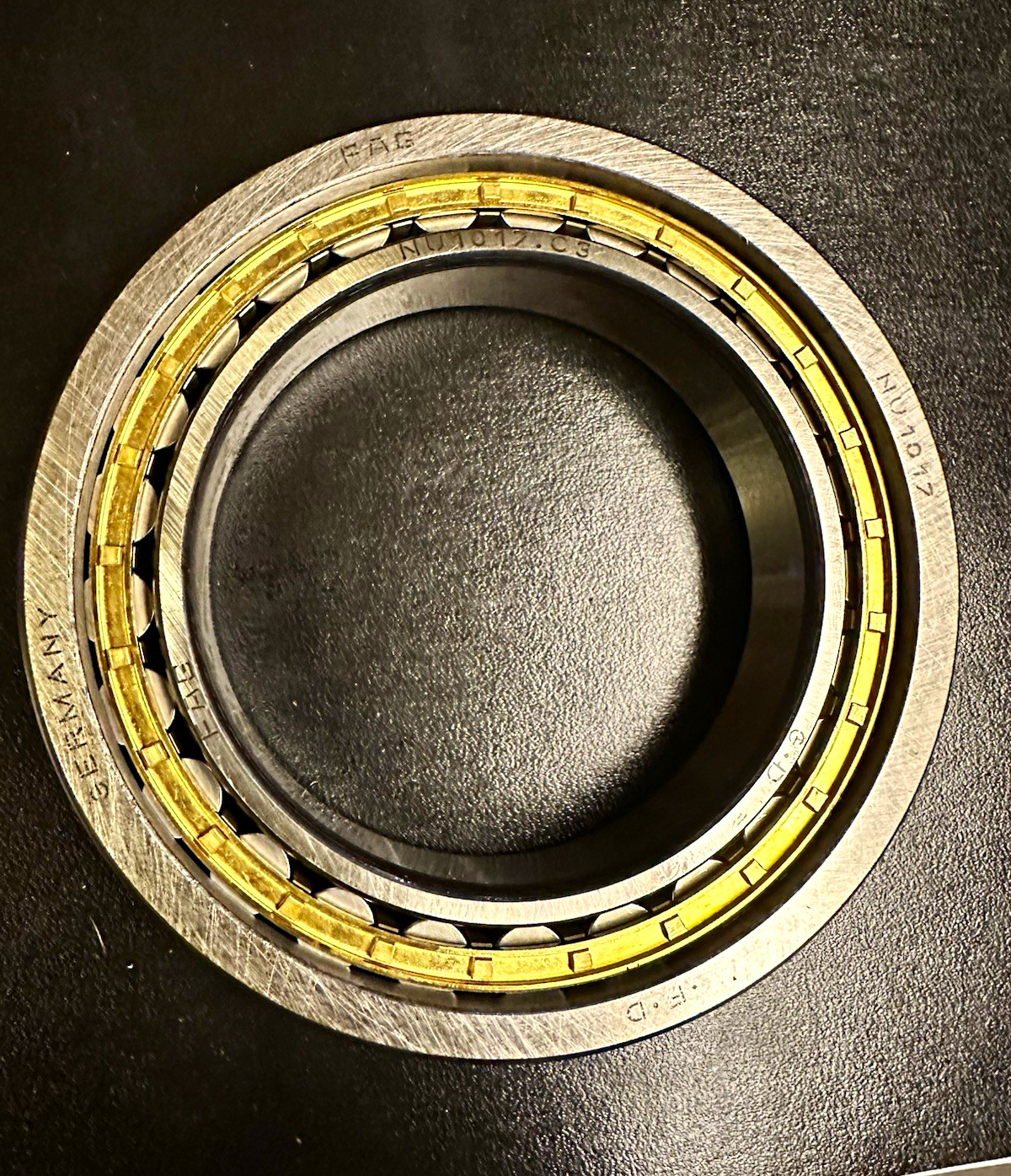 FAG Cylindrical Roller Bearing NU1017M1-C3 Steel 85mm Bore 130mm OD x 22mm