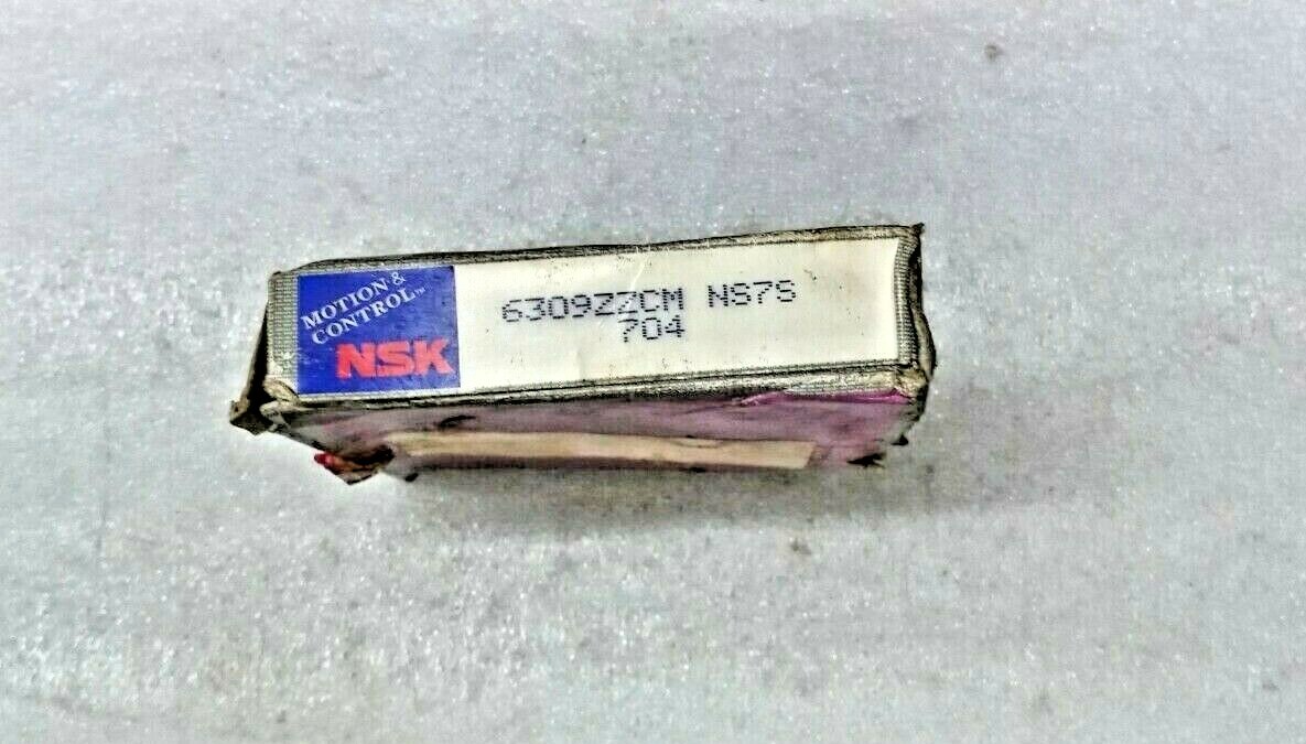 6309 ZZ Premium Quality Tow shield ball bearings 45x100x25 NEW NSK JAPAN 6309ZZ