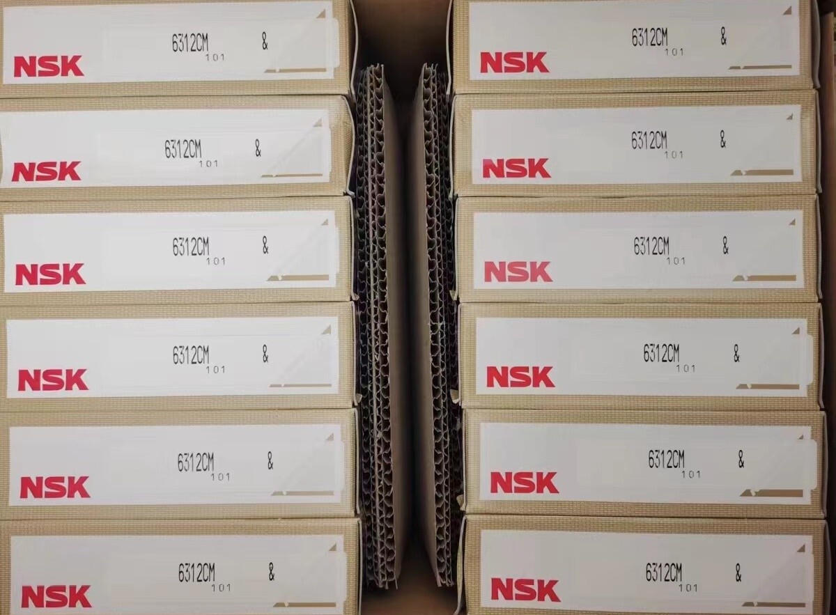 1PC NSK 6312CM Deep Groove Ball Bearing