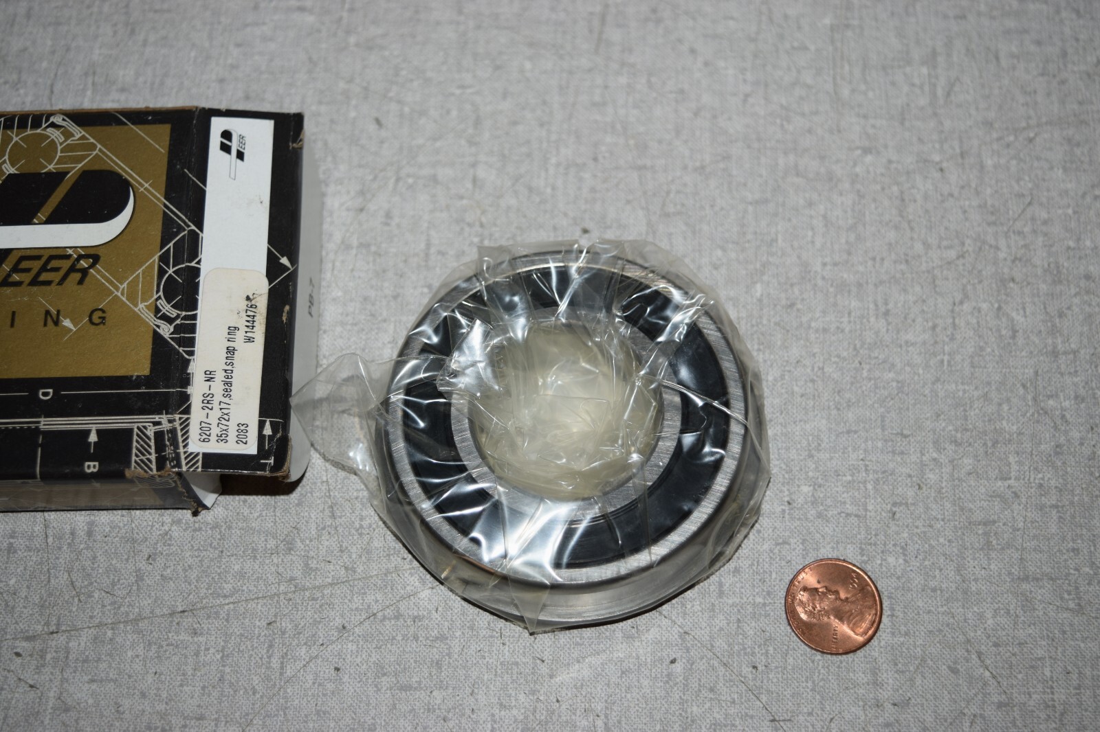 Peer 6207-2RS-NR Bearing