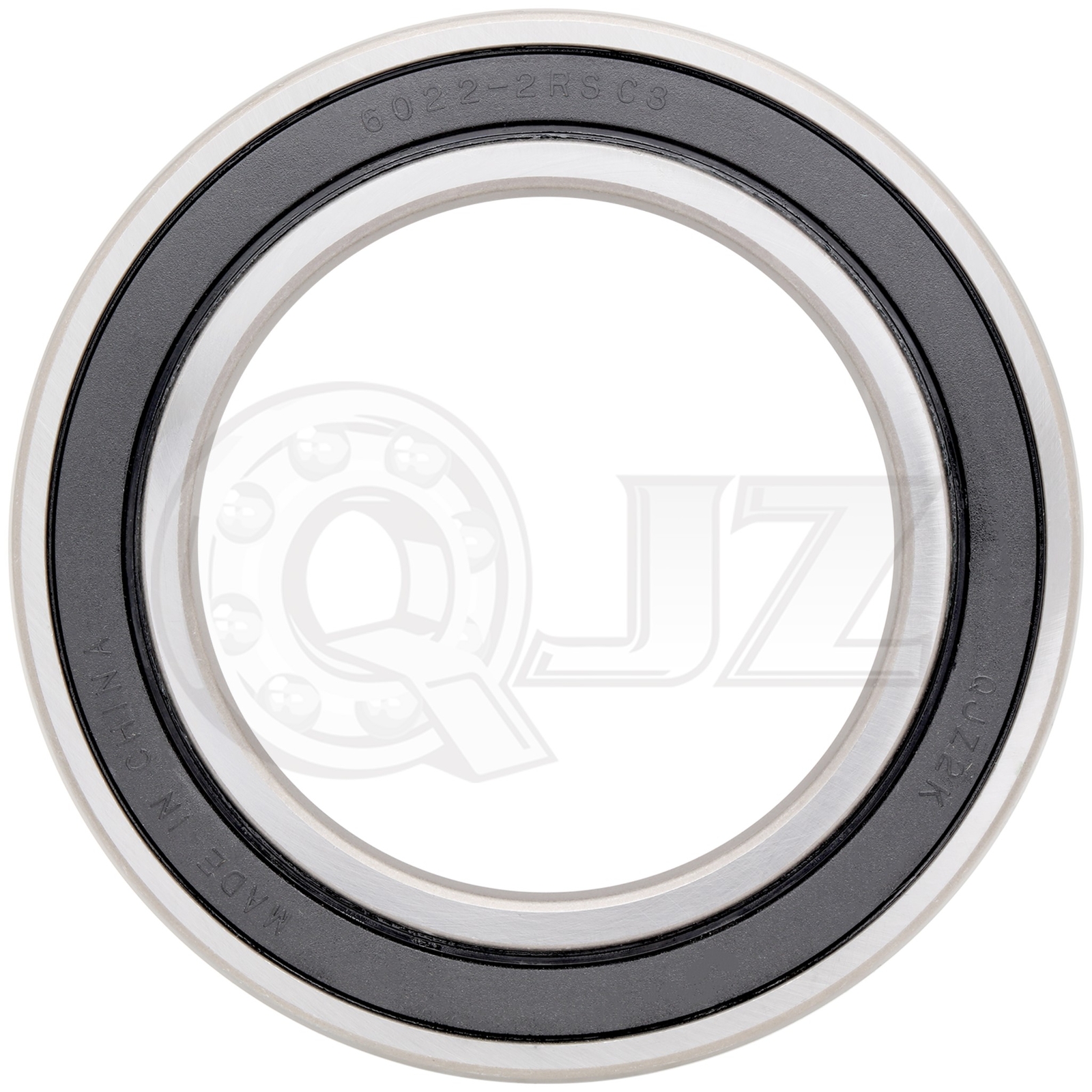[Qty.8] 6022-2RS Radial/Deep Groove Ball Bearing [110mm ID x 170mm OD x 28mm W]