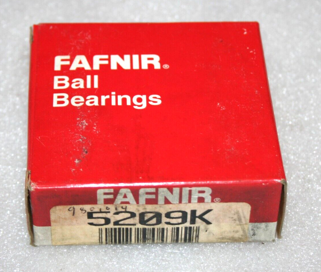 FAFNIR 5209-K Double Row Angular Contact Bearing 5209K * NEW *