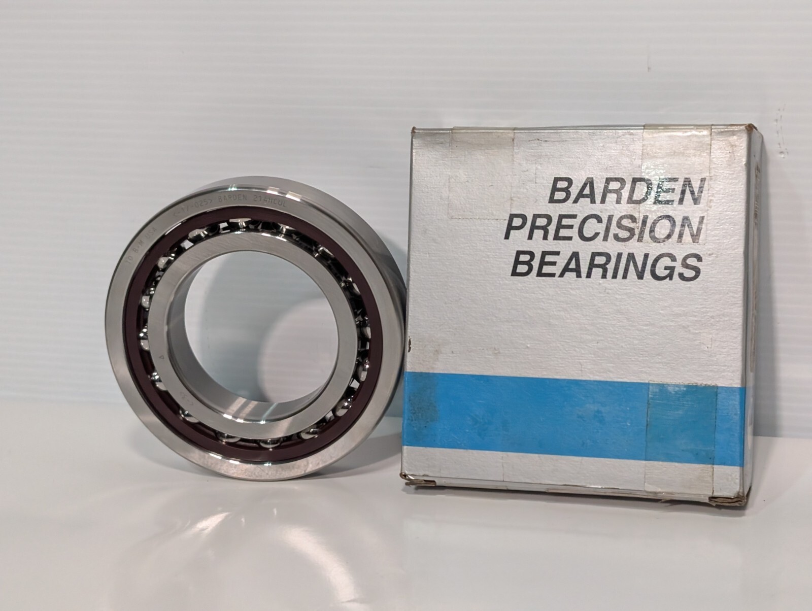 1 Pair of Barden 214HCDUL Angular Contact Bearings, ABEC 7 Precision Bearings