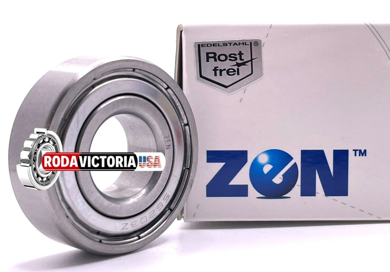 ZEN 6203 ZZ DEEP GROOVE BALL BEARING, METAL SHIELDED 17x40x12mm