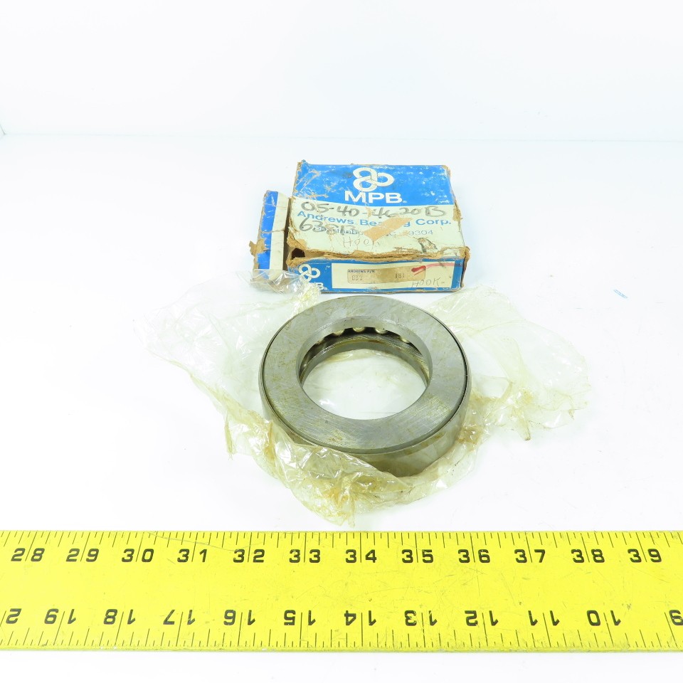 Andrews B37-181 MPB Single Row Ball Bearing 2-3/4″ ID x 4-15/32″ OD x 1-1/8″ W