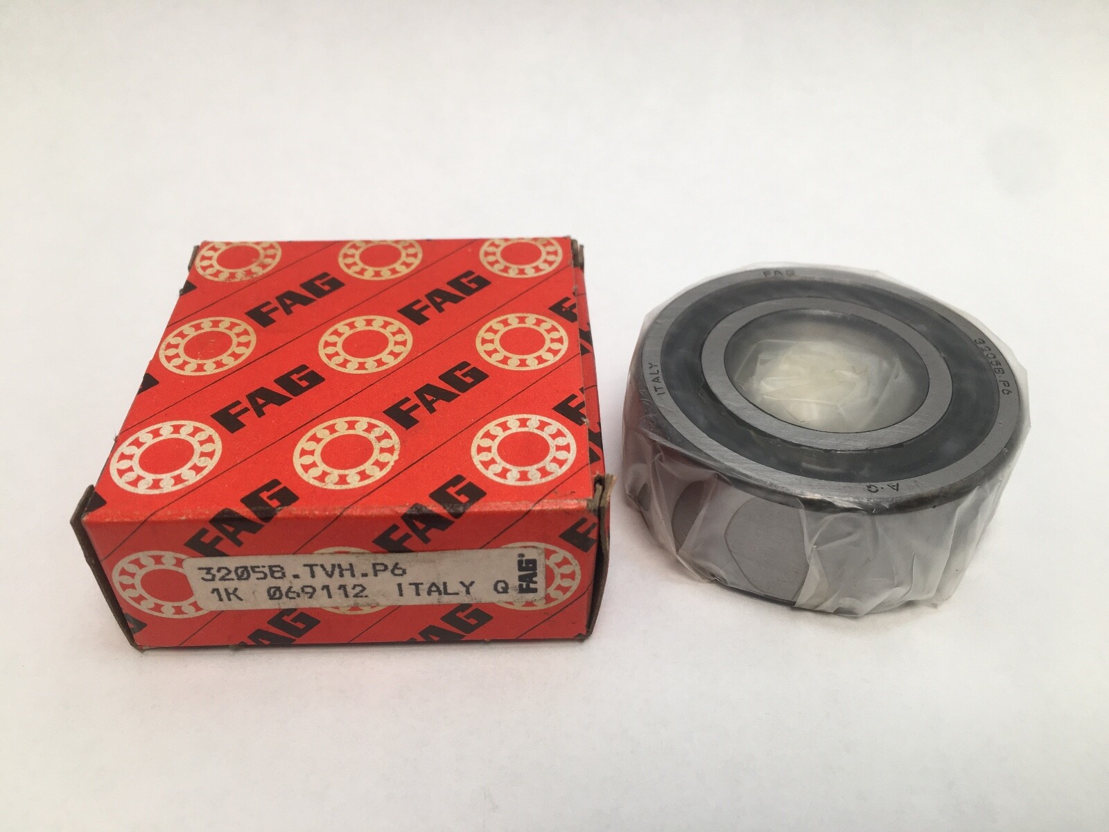 FAG 3205B.TVH.P6 Bearing 25mmx52mmx13/16″ 5205 3205B 3205-B-TVH-P6 Italy
