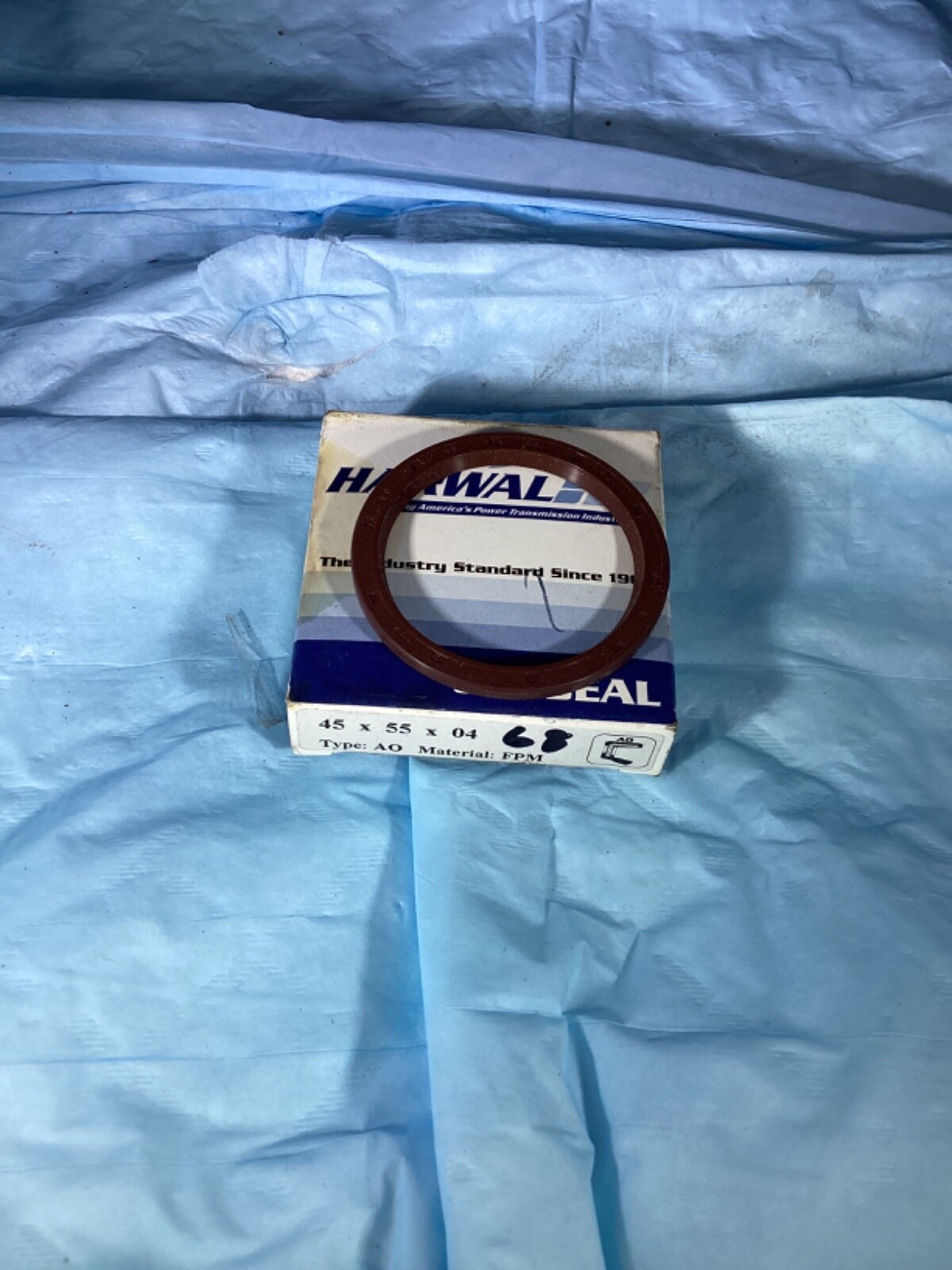 Harwak Oil Seal 45 x 55 x 04 Type: AO MATERIAL: FPM