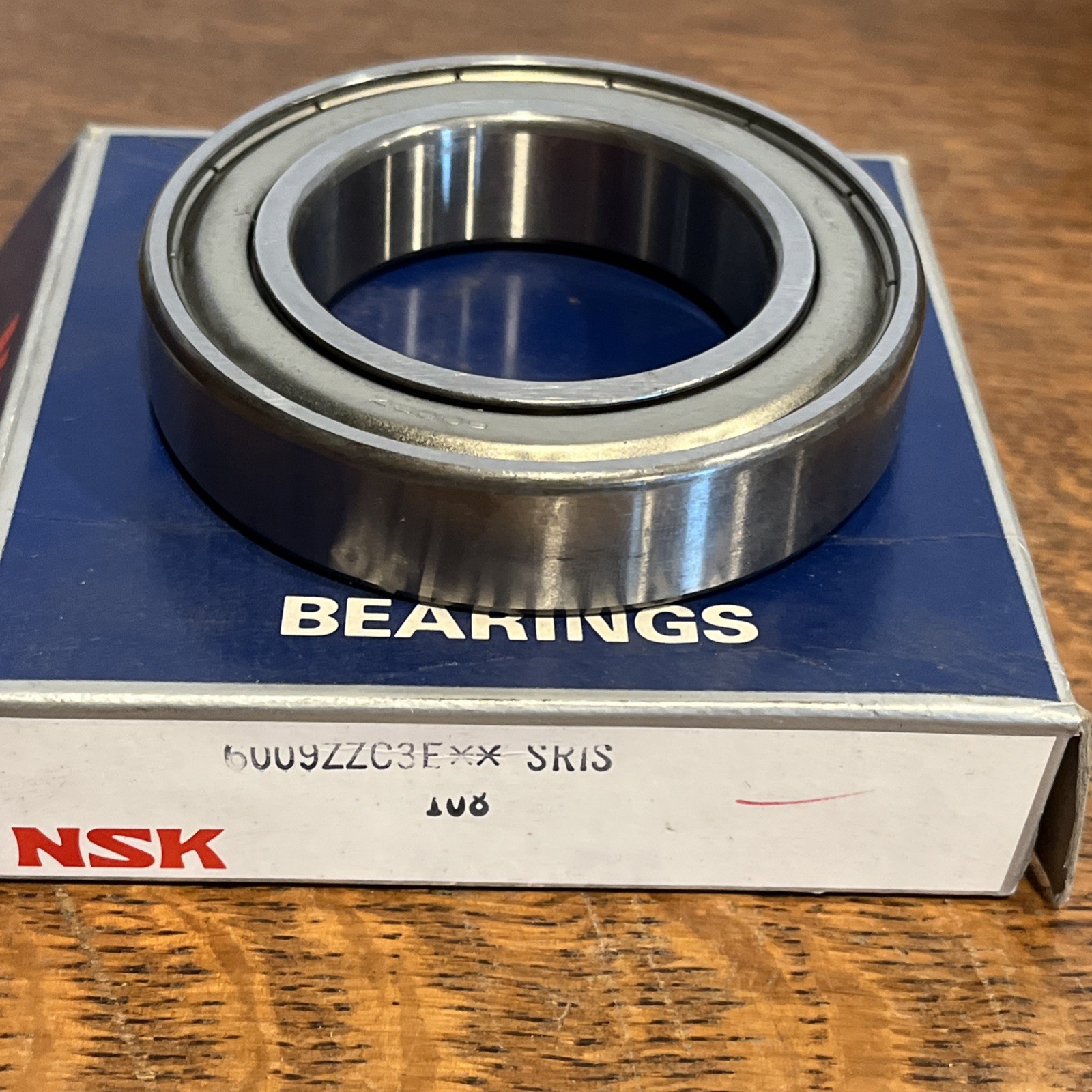 NSK 6009ZZC3 Bearing Metal Sealed 45x75x16 mm 6009-ZZ-C3