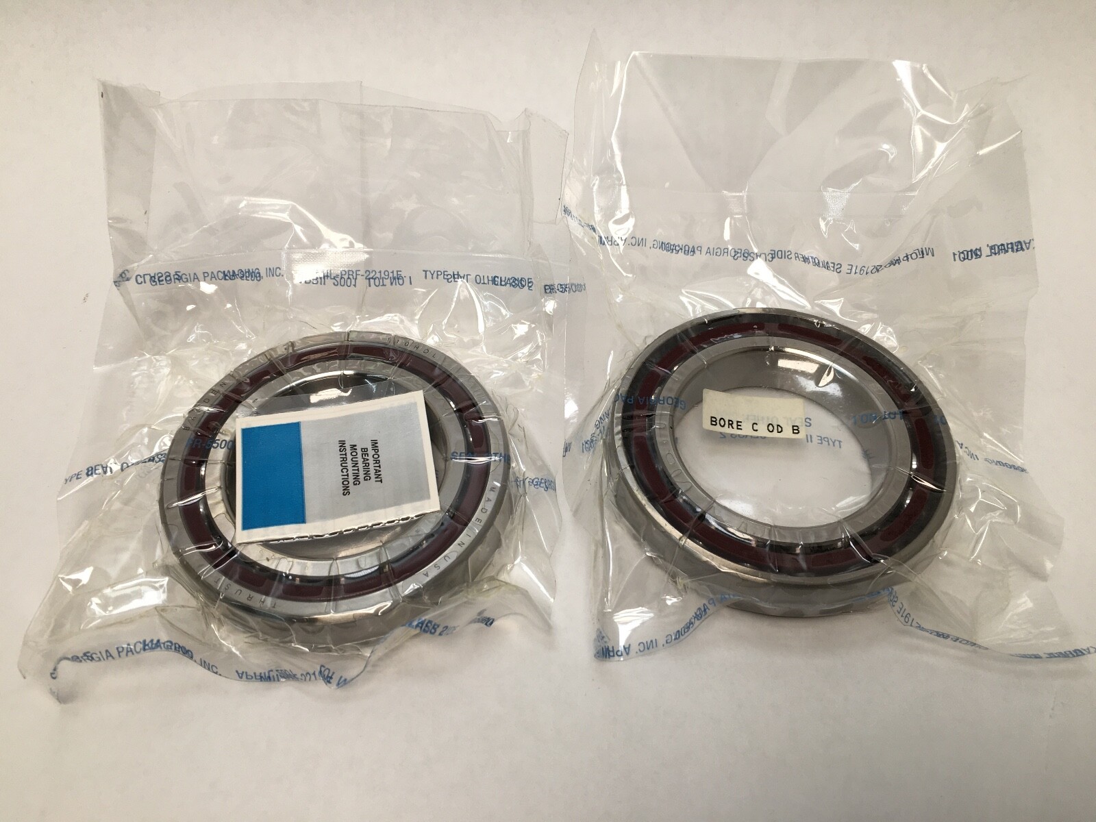 Barden 110HDL Angular Contact Bearing 50x80x16 mm 7010 110 H DL HDL 110H USA Set