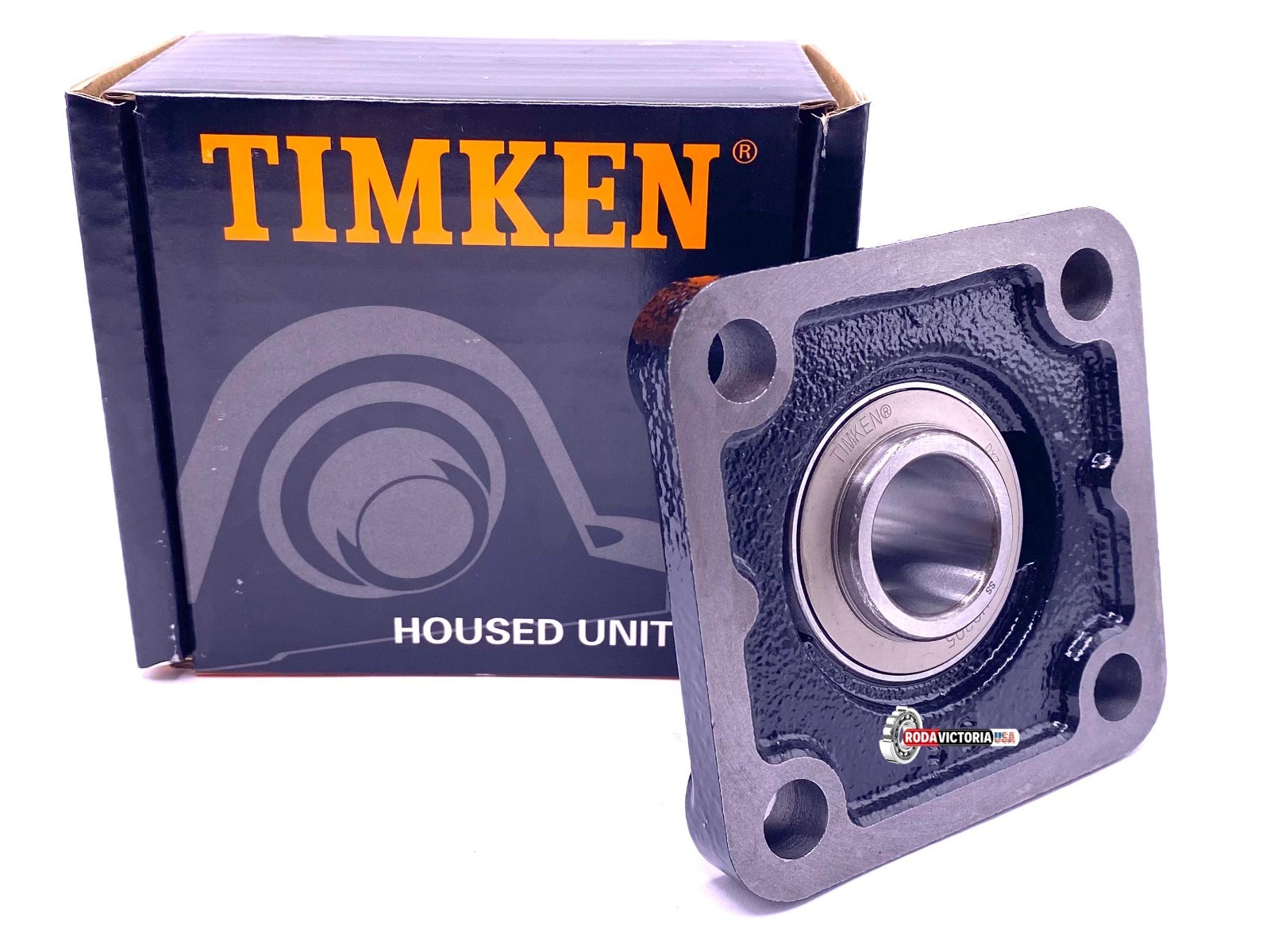 TIMKEN UCF205 Flanged Housing Bearing Unit YAR205-2F FYJ505 GYE25 KRRB 25mm ID