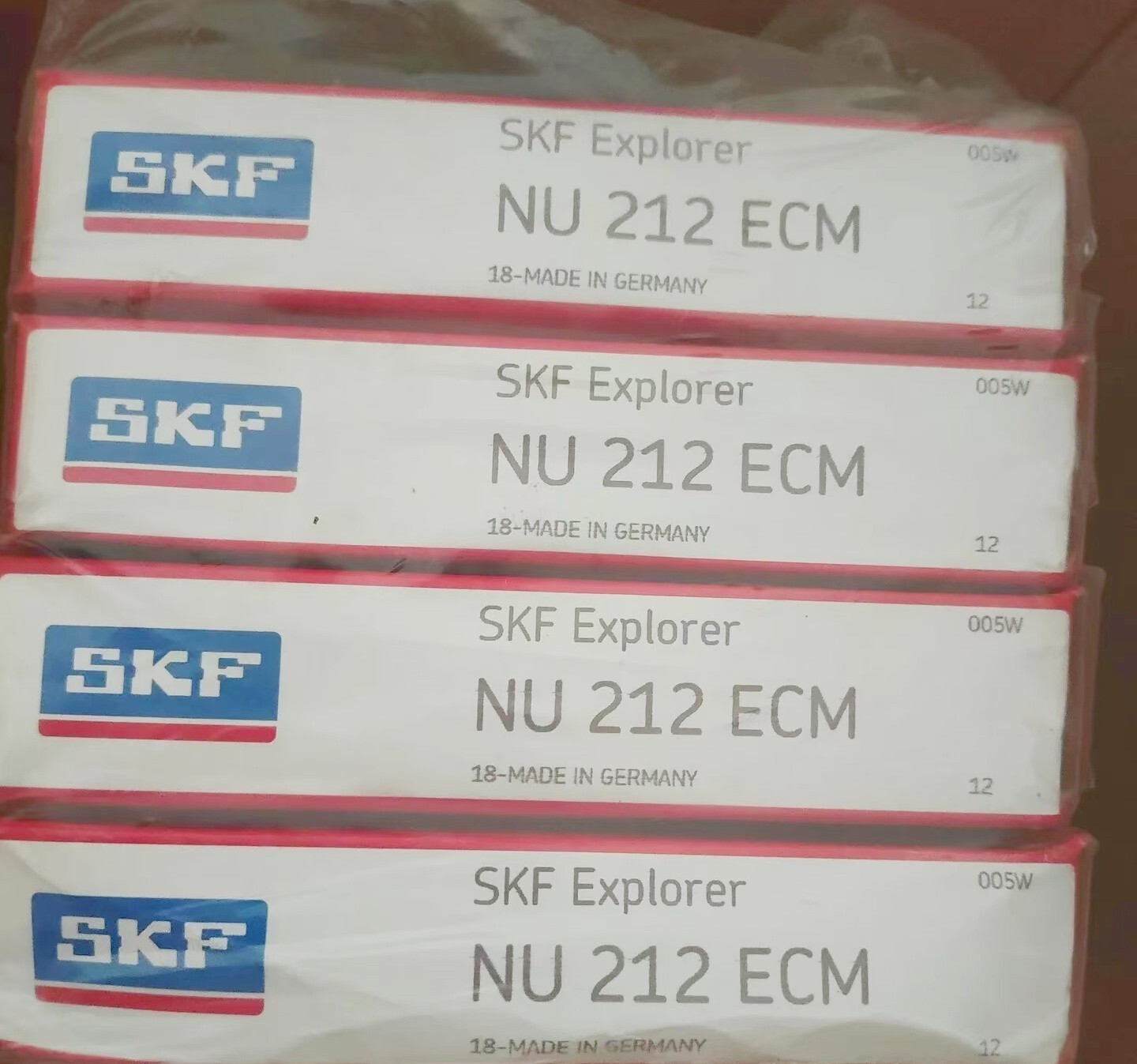 1X SKF NU 212 ECM single row cylindrical roller bearing