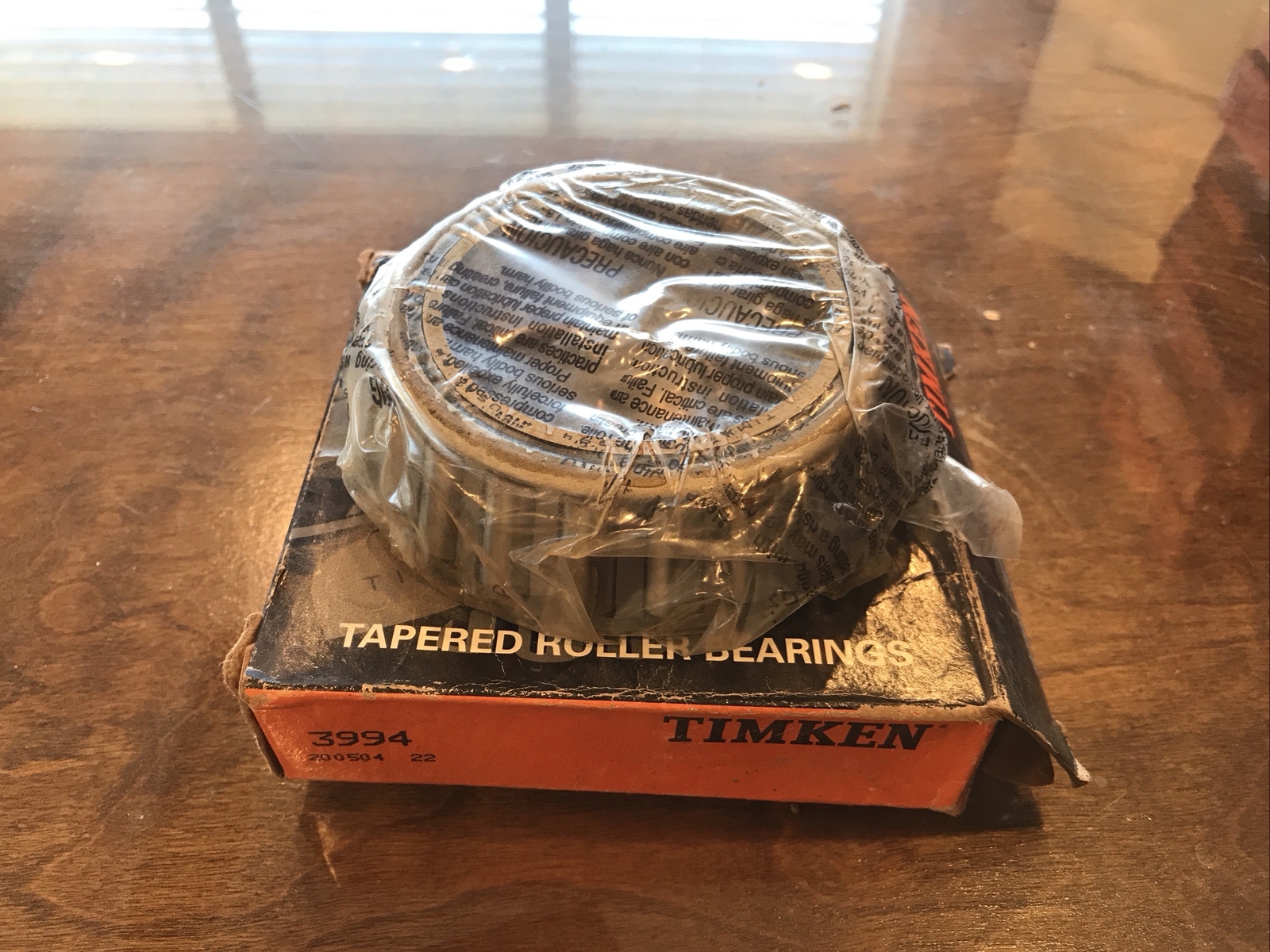 TIMKEN #3994 TAPERED ROLLER BEARING (CONE)(2-5/8” BORE) R115